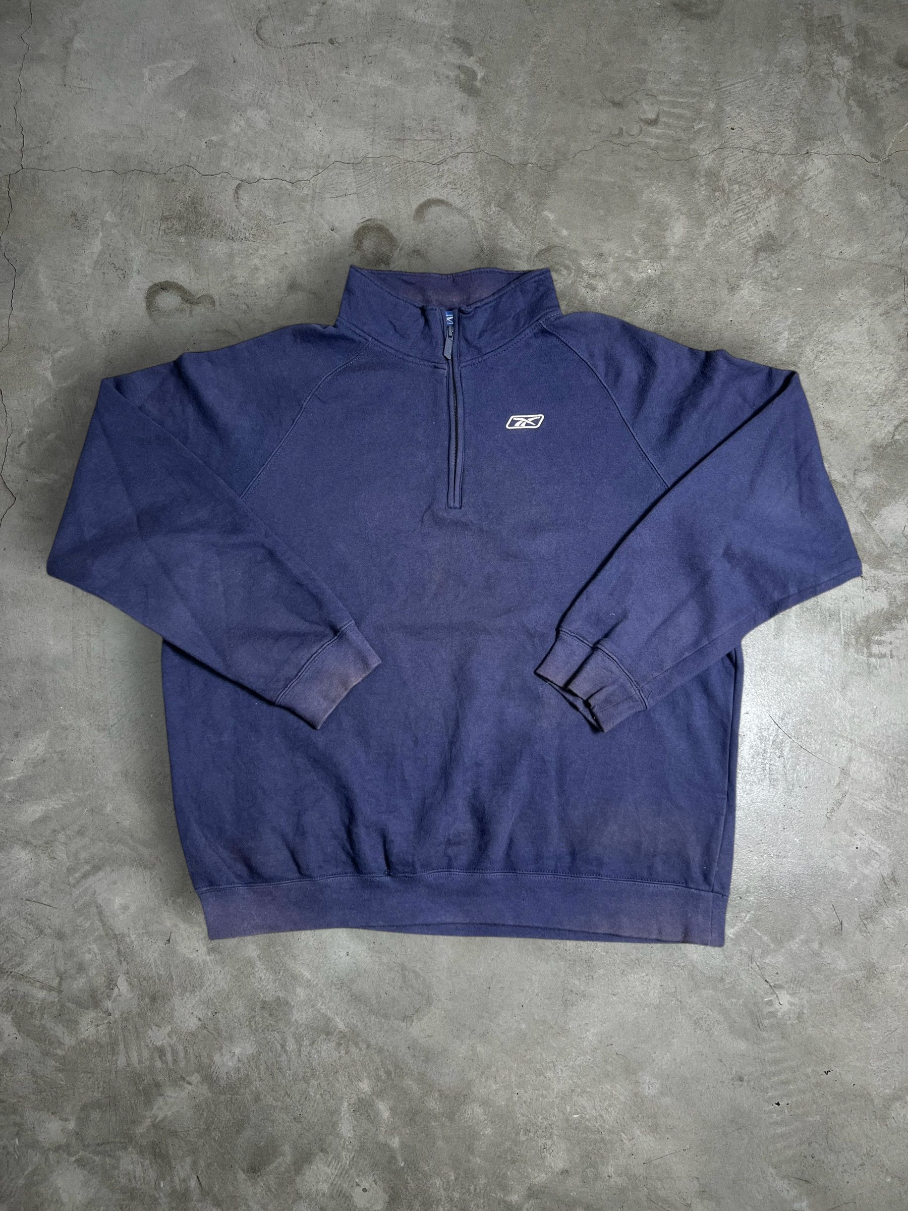 Reebok Vintage Reebok Mini Logo Half-Zip Sweatshirt (L) JKA158 Size US L / EU 52-54 / 3 - 1 Thumbnail