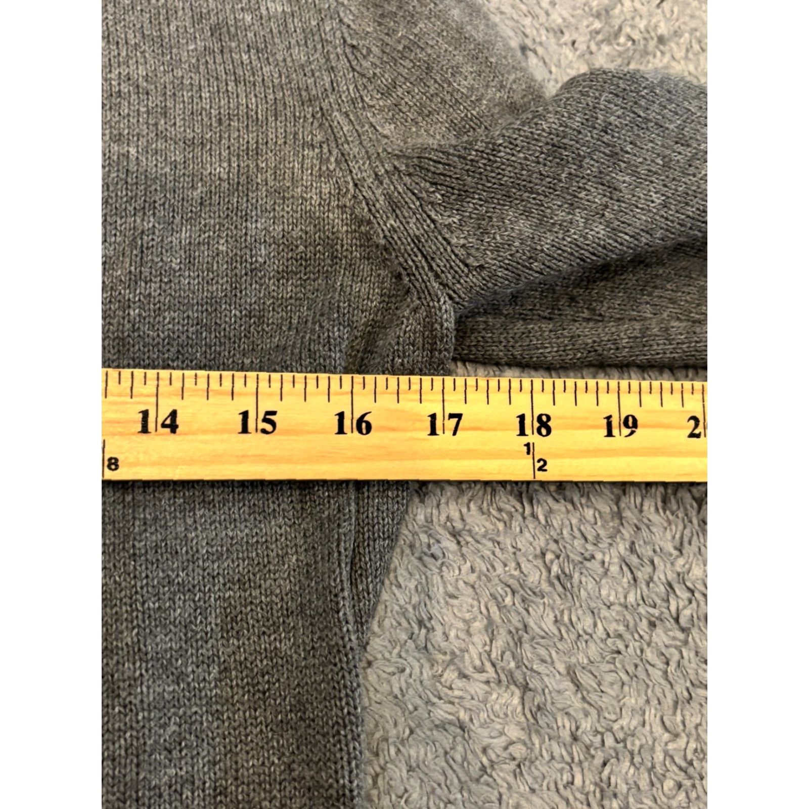 Kenneth Cole Kenneth Cole Open Front Cardigan Sweater Women S Gray Long Sleeve Casual Cozy Size S / US 4 / IT 40 - 3 Thumbnail