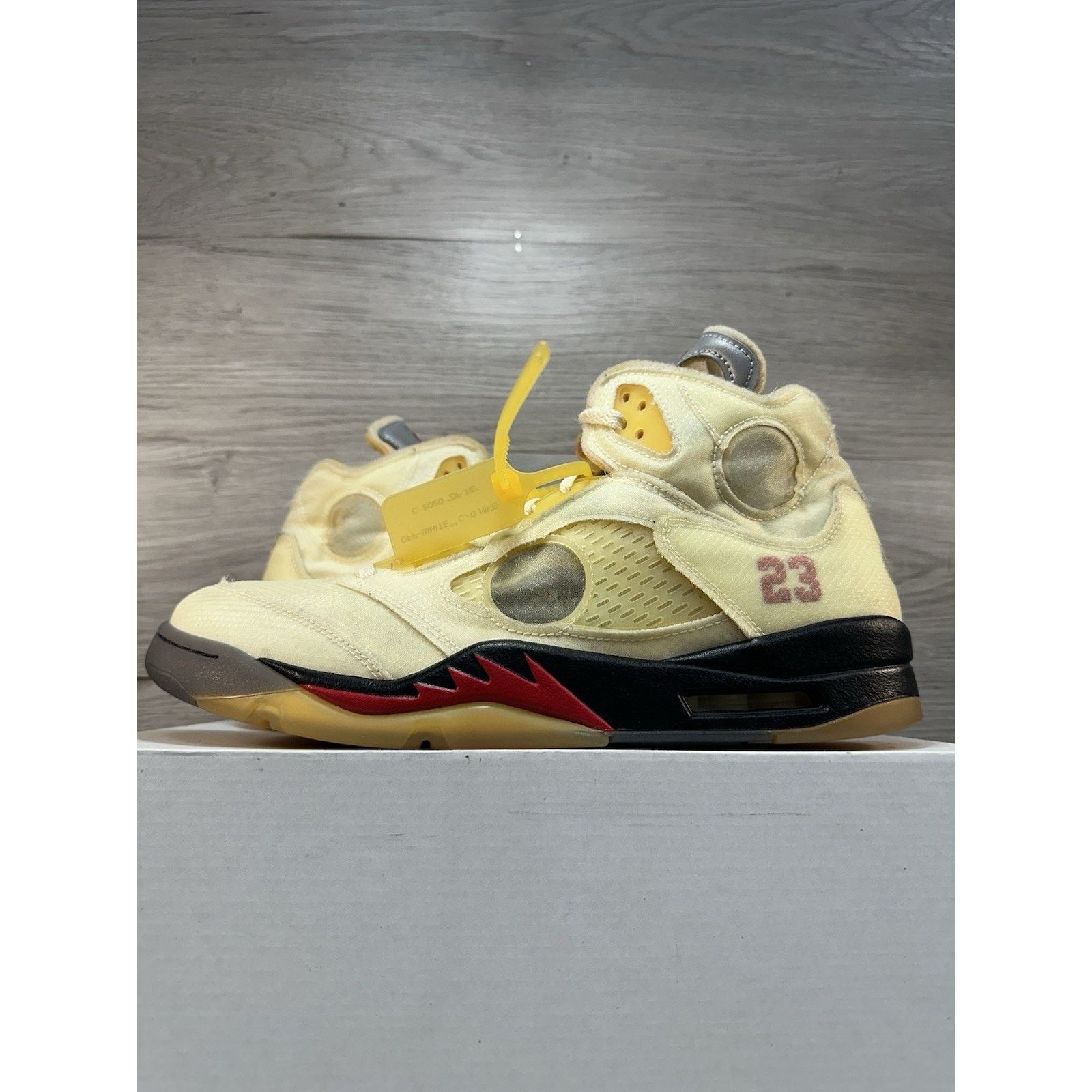 Jordan Brand × Off-White Jordan 5 SP x Off-White Sail - Size 14 Size US 14 / EU 47 - 1 Thumbnail