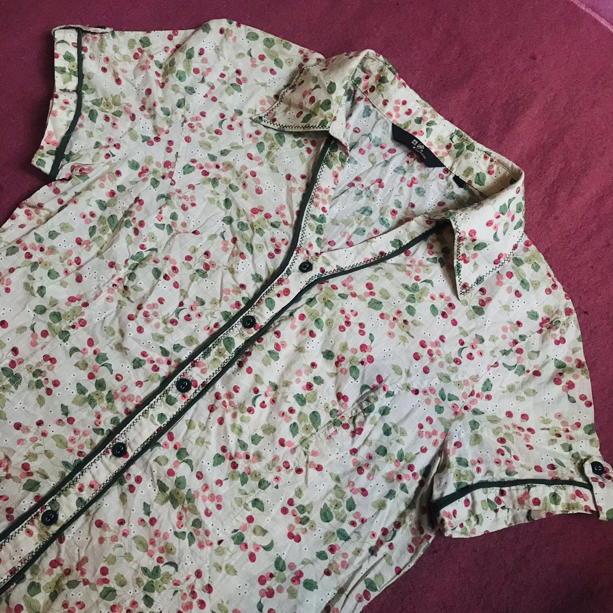 Cherry Picker Open Collar Shirt