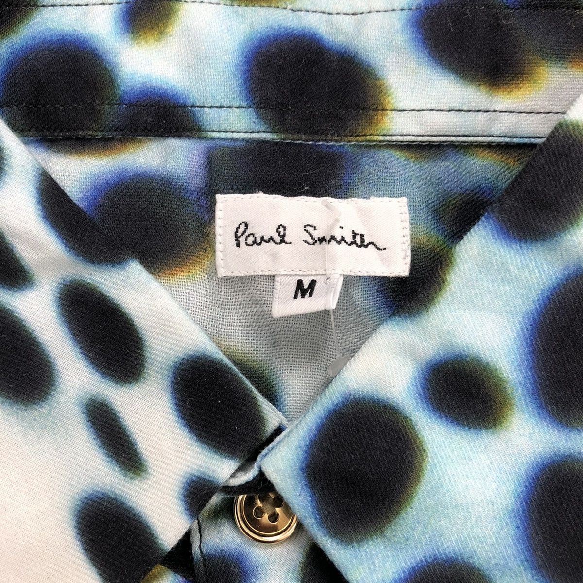 Designer × Paul Smith Luxury Paul Smith Mainline Leopard 3D Print Button Up Shirt Size US M / EU 48-50 / 2 - 5 Thumbnail