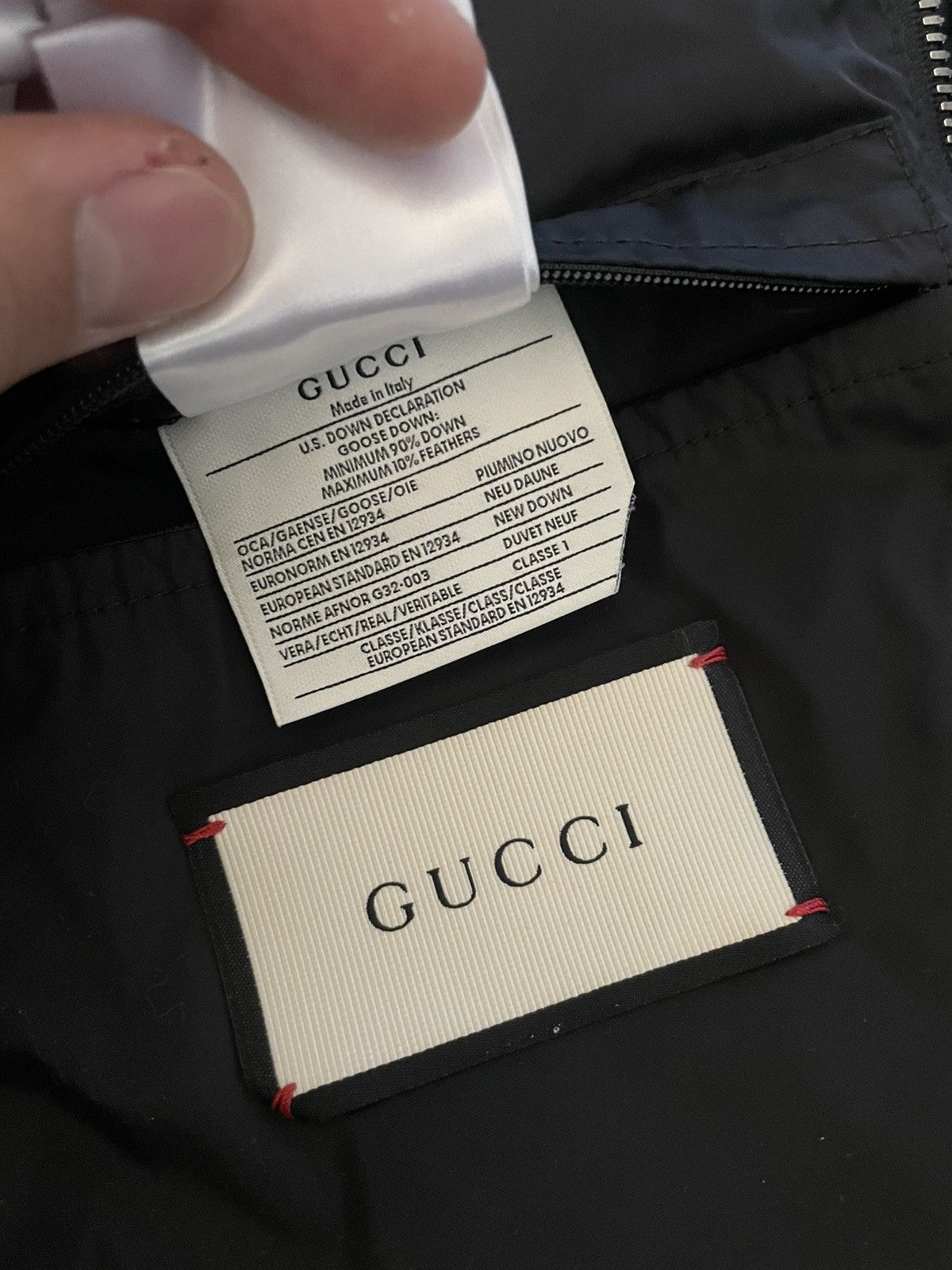 Designer × Gucci GUCCI JACQUARD DOWN JACKET Size US L / EU 52-54 / 3 - 5 Thumbnail