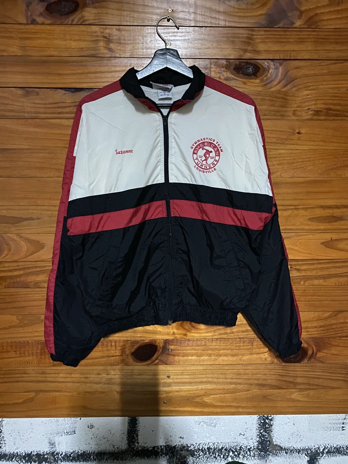 Vintage Vintage Hartwell Sports Turners Gymnastics Team Windbreaker Size US S / EU 44-46 / 1 - 3 Thumbnail