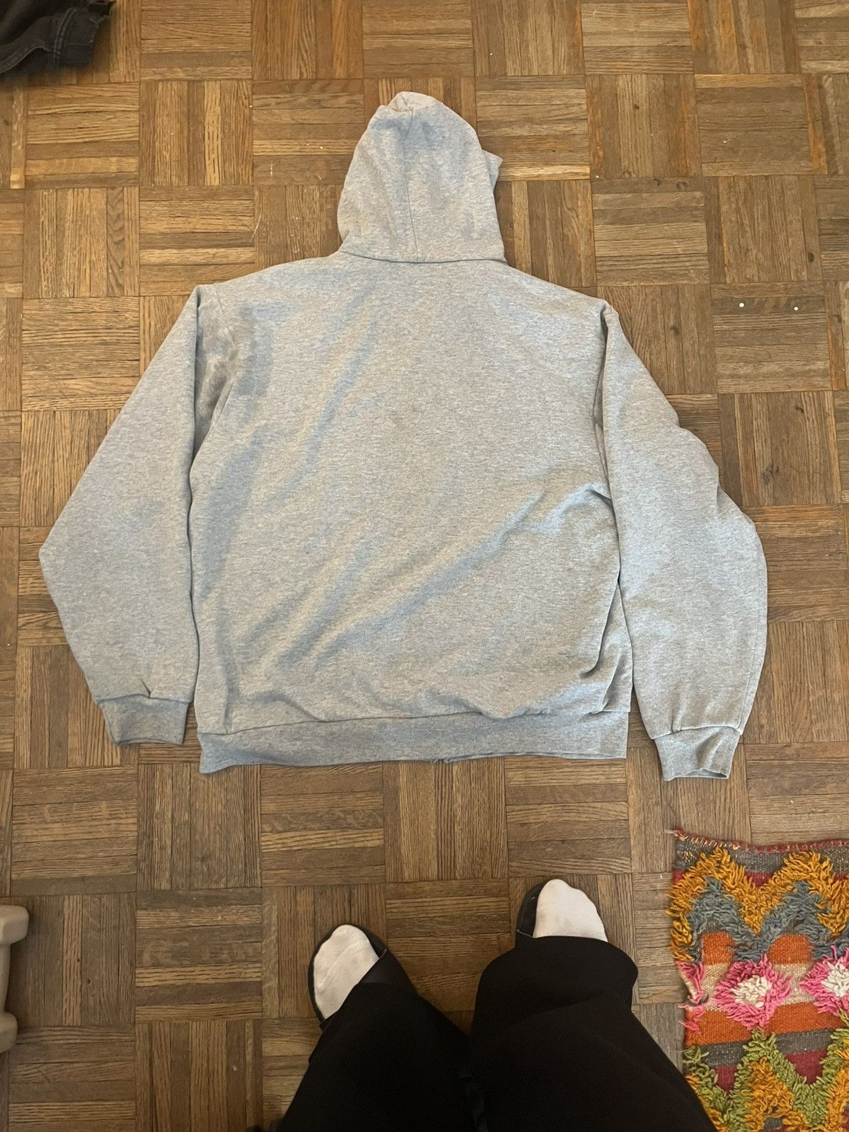 Other Grey zip up hoodie Size US L / EU 52-54 / 3 - 3 Thumbnail