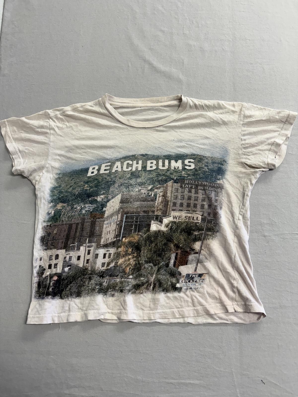 Other Thrashed Beach Bums Crop Top - Hollywood Sign Takeover S Size S / US 4 / IT 40 - 1 Thumbnail