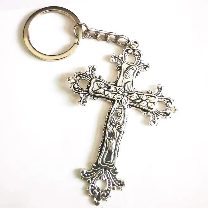 Japanese Brand × Vintage 2025 Vintage Goth Cross Keychain Size ONE SIZE - 1 Thumbnail