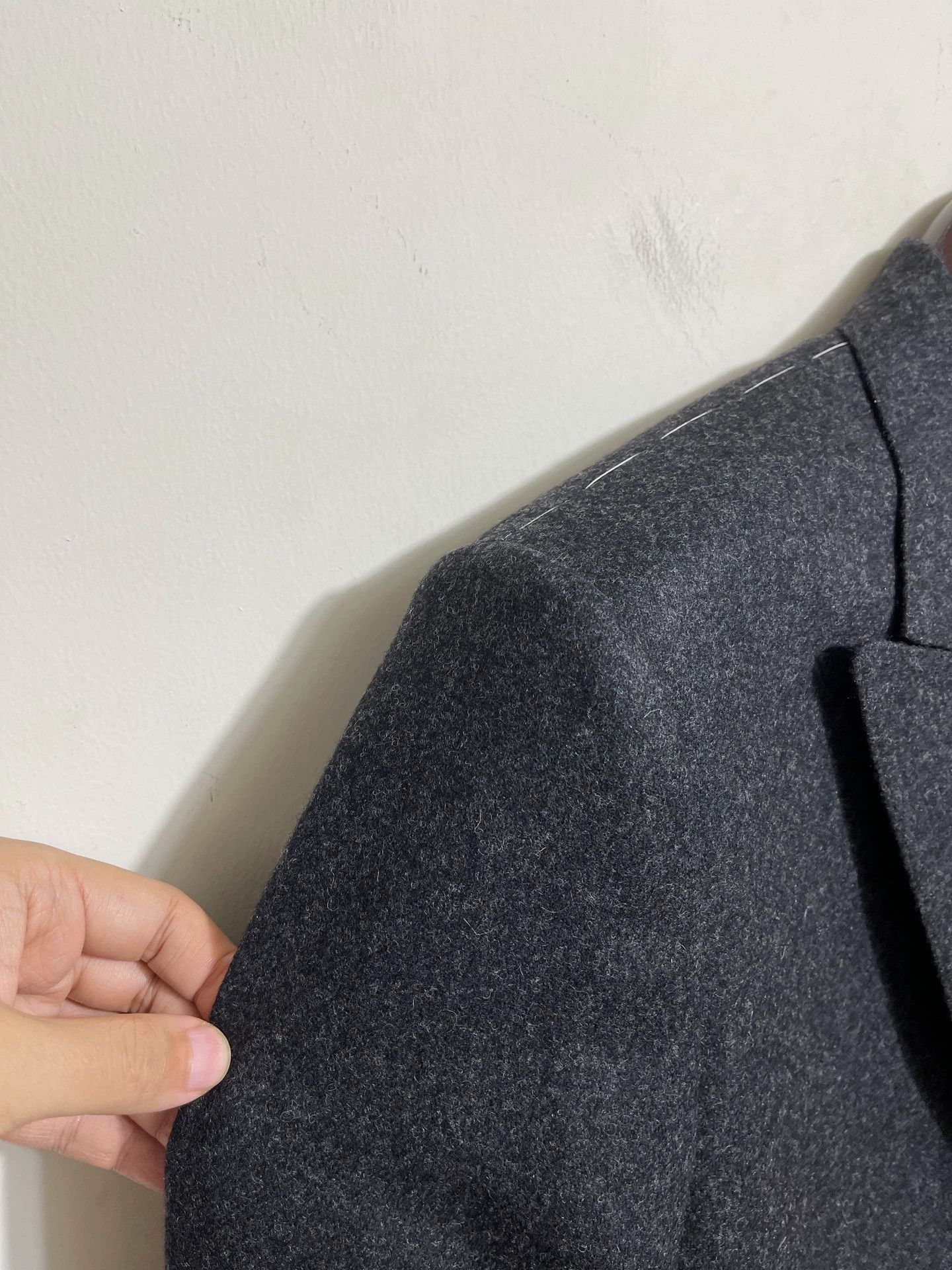 Dolce & Gabbana Dolce & Gabbana Slim Fit Wool Blazer Size 50 Size 50R - 3 Thumbnail