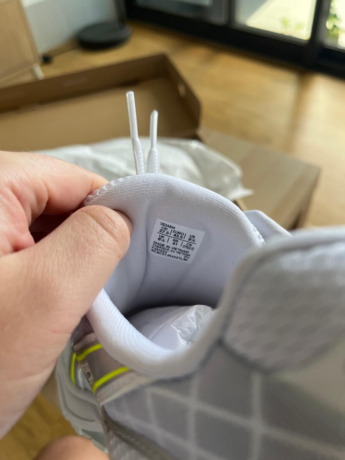 Asics × Kith Asics x Kith Gel Nimbus 10.1 White Pure Silver Size US 9.5 / EU 42-43 - 4 Thumbnail