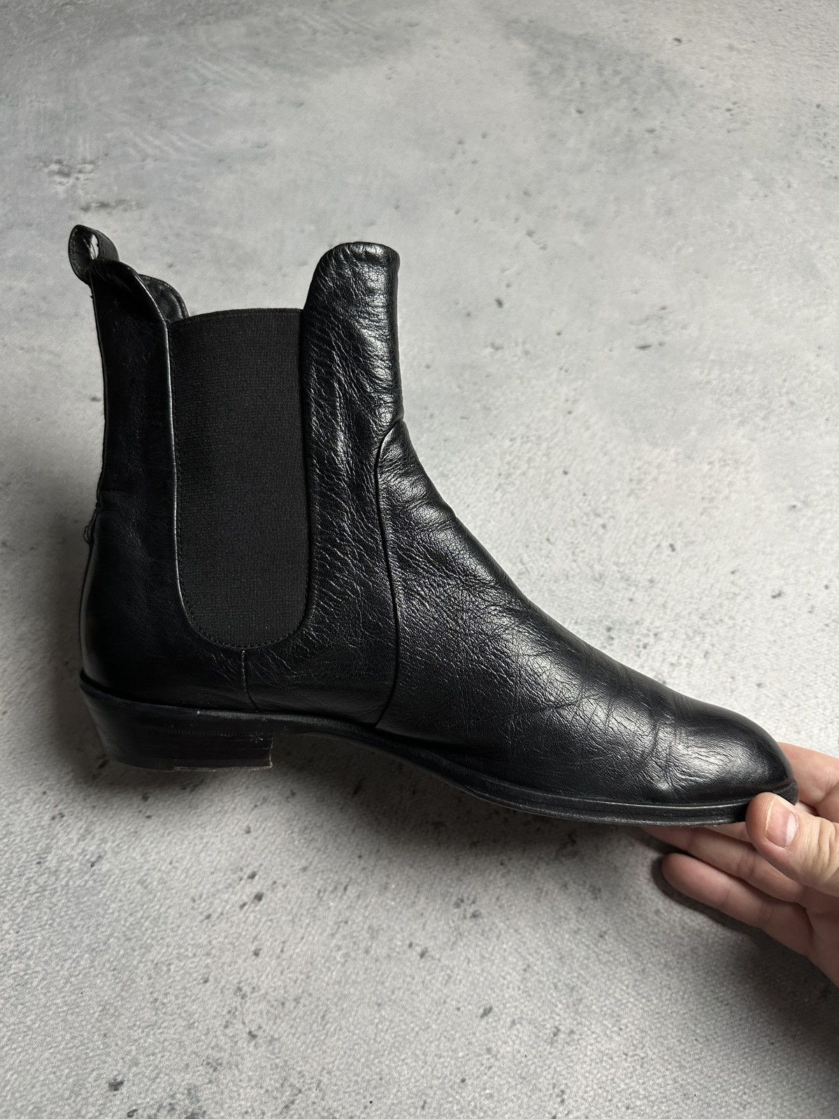 AGL AGL Leather Cowboy Boots Rare Italian Item Avant Garde y2k Size US 9 / IT 39 - 14 Thumbnail
