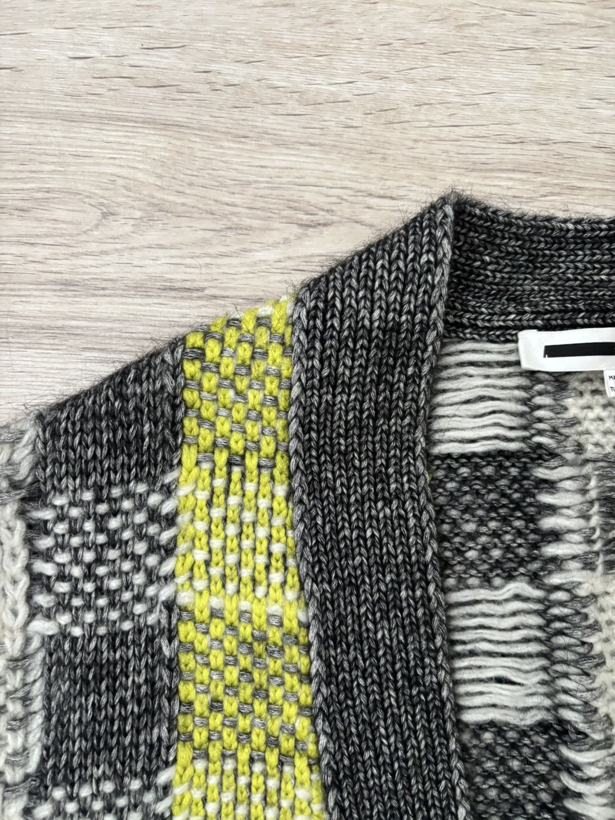 Alexander McQueen MCQ ALEXANDER MCQUEEN Checked knitted cardigan Size S / US 4 / IT 40 - 13 Thumbnail