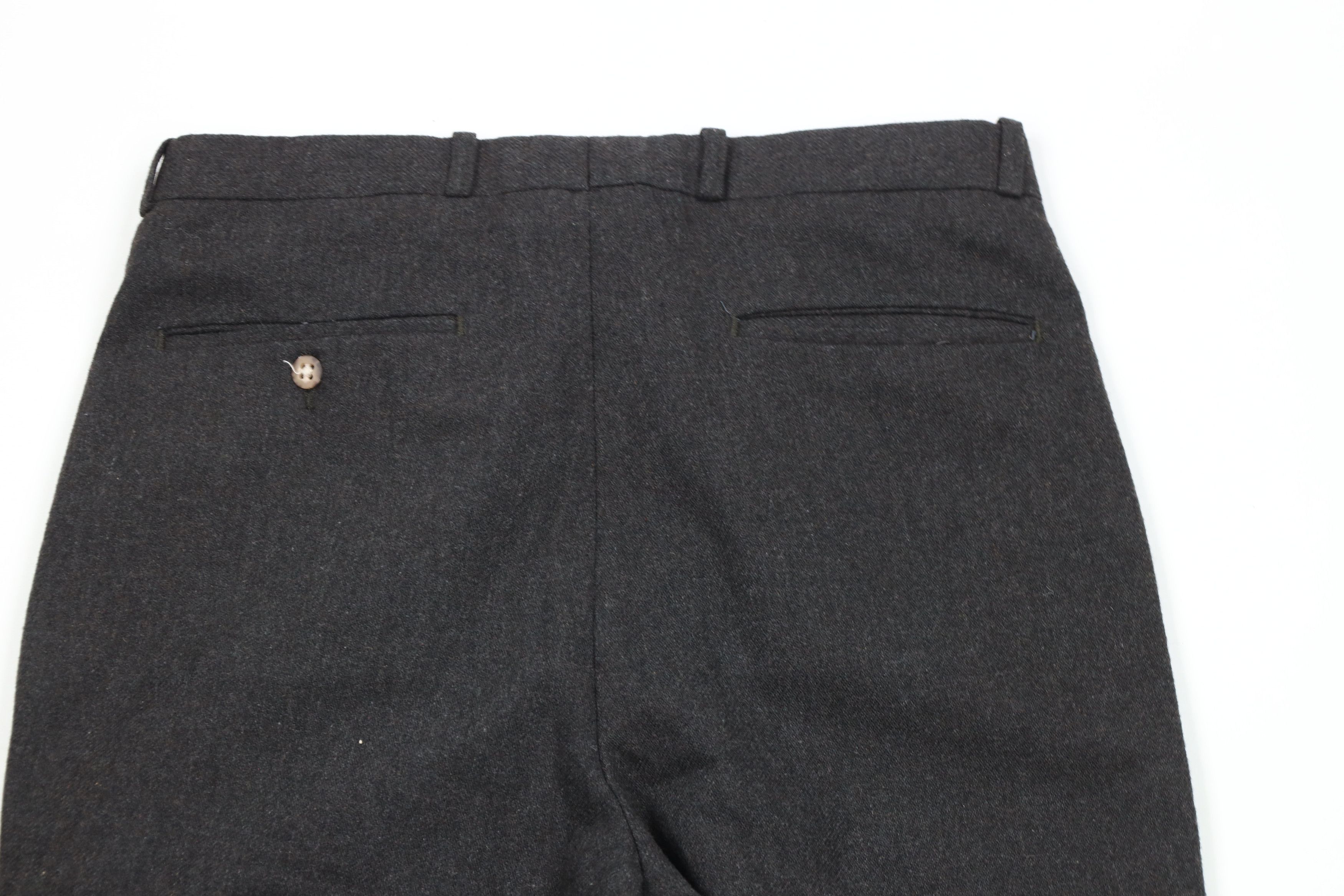 Vintage Vintage 70s Streetwear Wool Tweed Chino Pants Gray USA Size US 30 / EU 46 - 10 Thumbnail