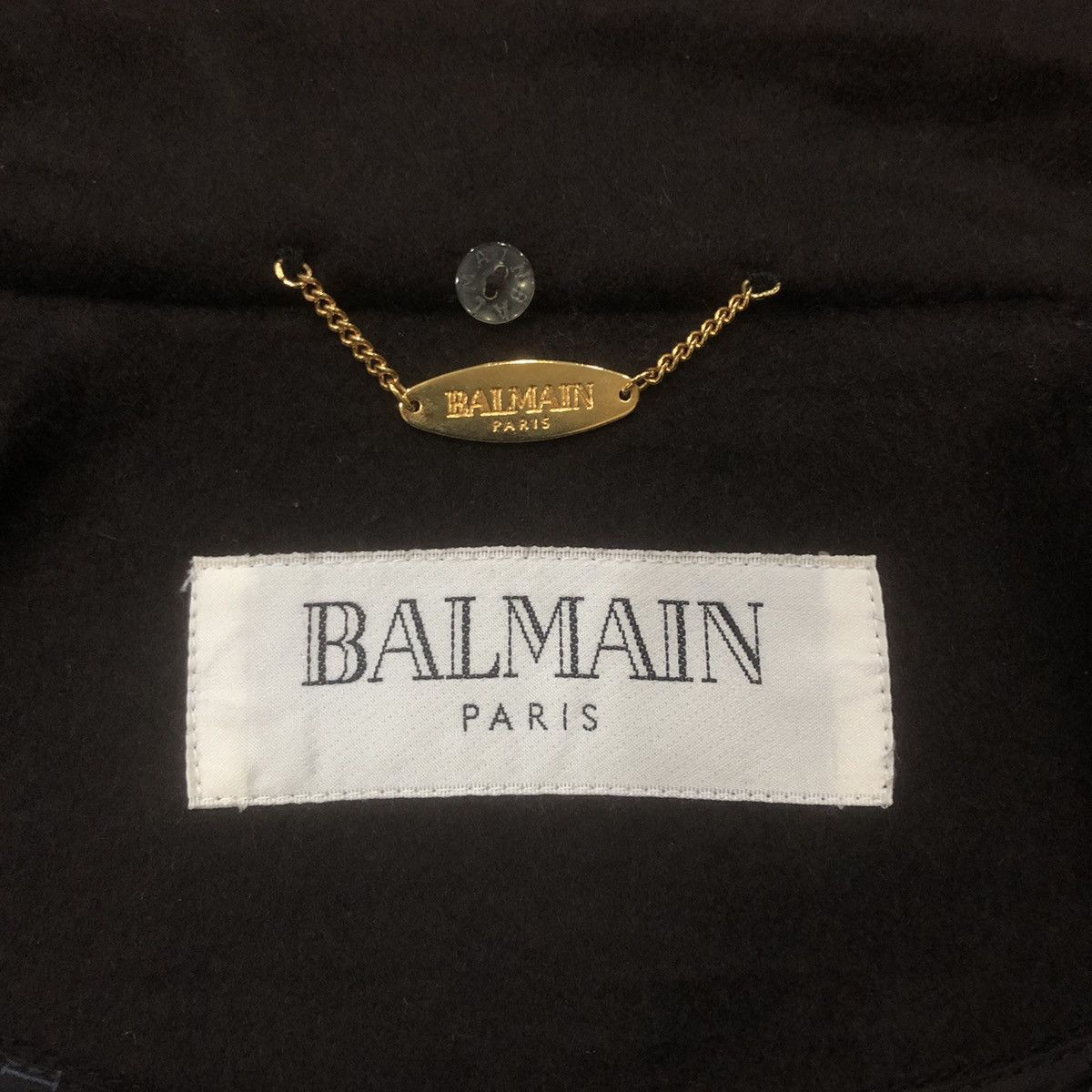 Balmain Balmain Mix Wool Coat Winter Loose Armpit Button Size M / US 6-8 / IT 42-44 - 9 Thumbnail