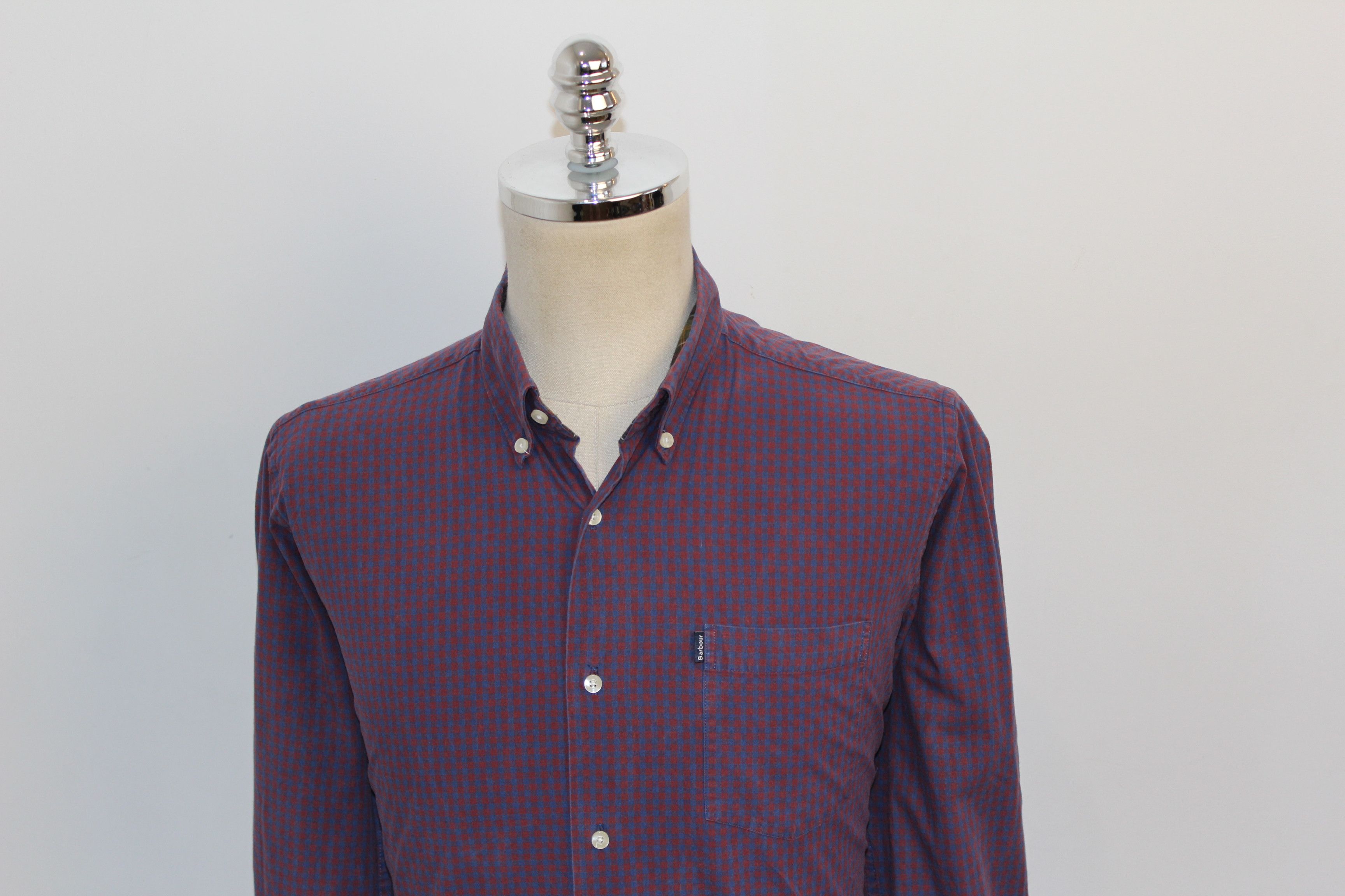 Barbour Barbour Long Sleeve Check Shirt Top Size M/L Size US M / EU 48-50 / 2 - 3 Thumbnail