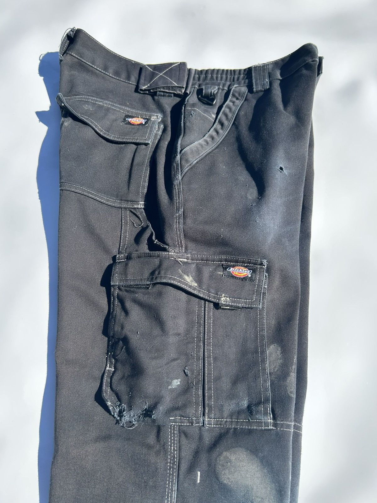 Dickies Dickies Distressed Workwear Heavy Duty Doubleknee Carpenter Size US 33 - 11 Thumbnail
