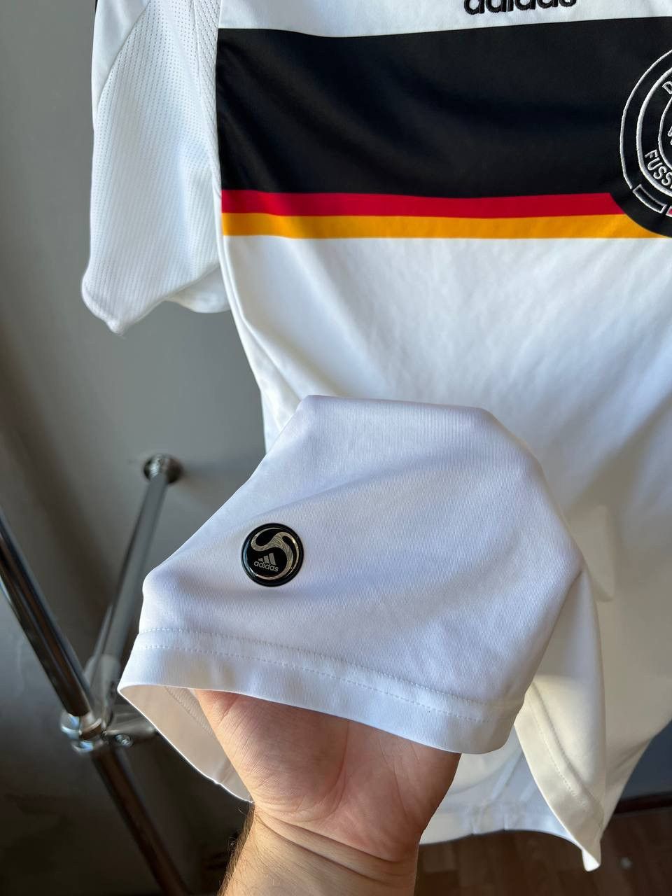 Adidas 2008/09 GERMANY ADIDAS HOME SOCCER JERSEY FOOTBALL SHIRT S Size US S / EU 44-46 / 1 - 8 Thumbnail