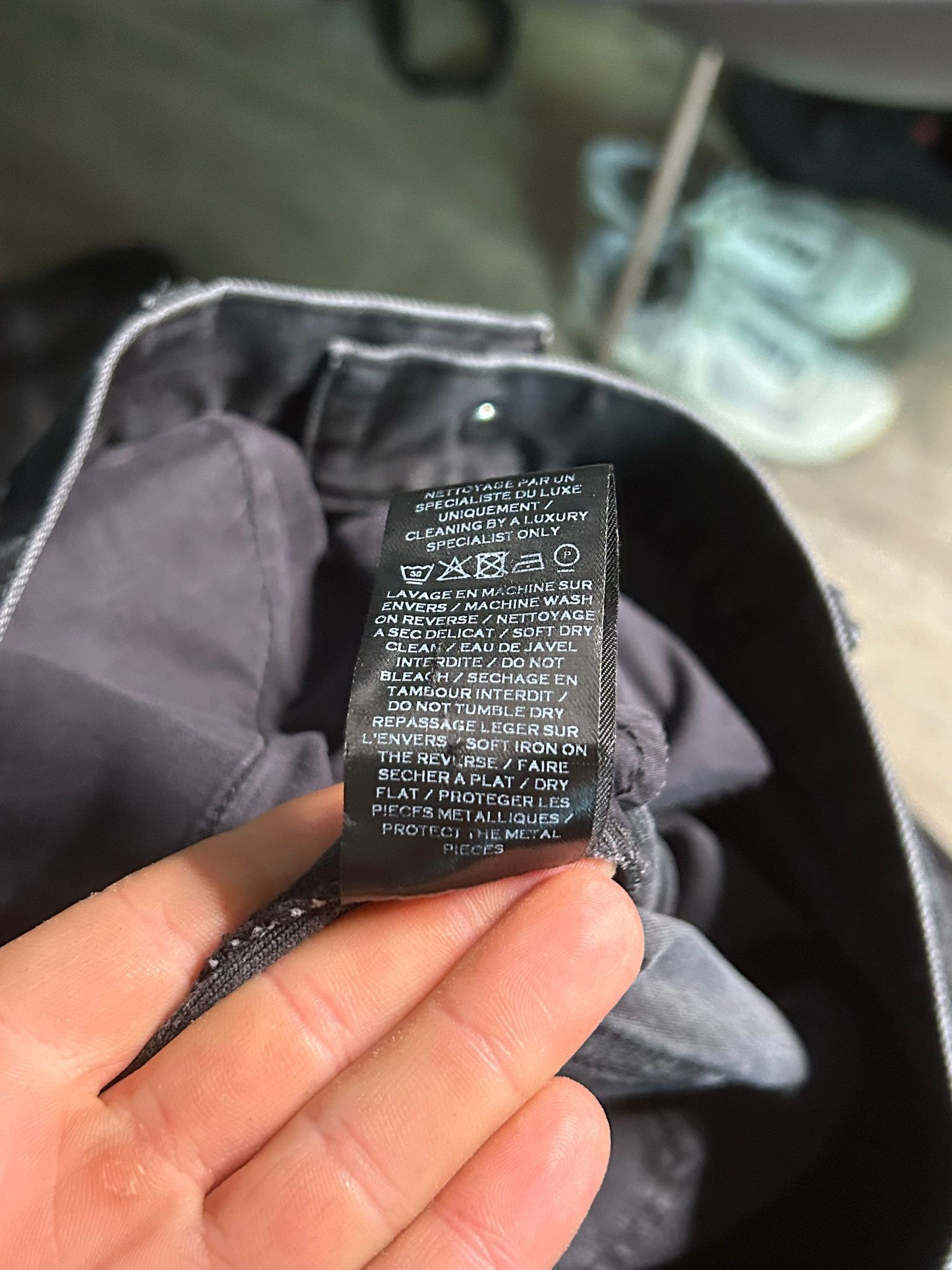 Balmain Denim wash black balmain jeans Size US 30 / EU 46 - 8 Thumbnail