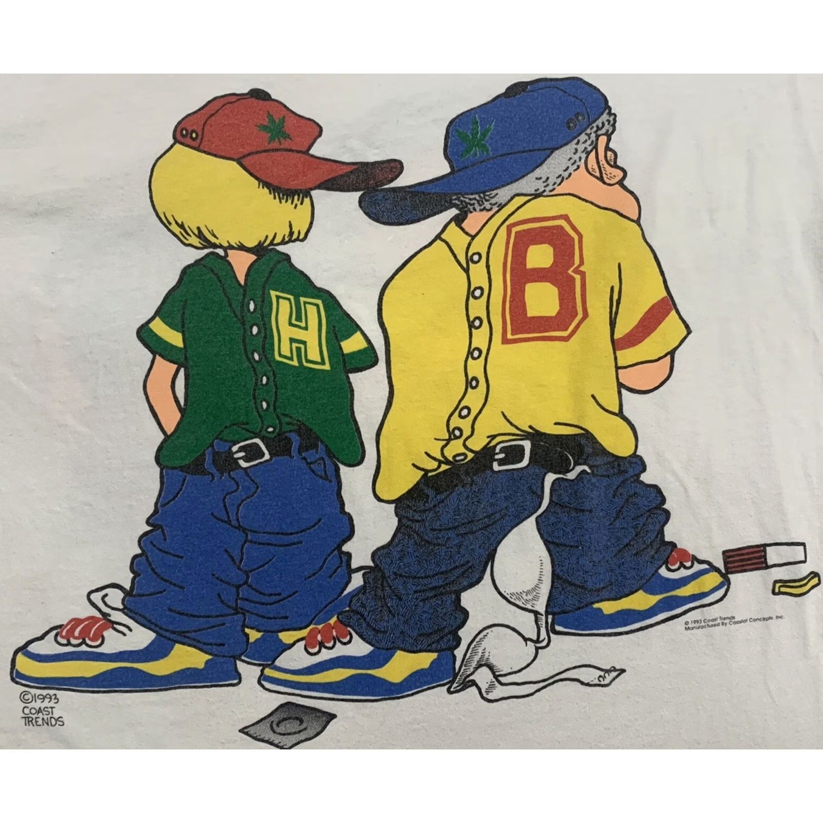 Vintage VINTAGE Coast Trends Shirt XL White Clinton Hillary Bill Trump Epstein 90s Politics Marijuana Crew Neck Short Sleeve T-Shirt Men Regular Double-Sided Size US XL / EU 56 / 4 - 4 Thumbnail