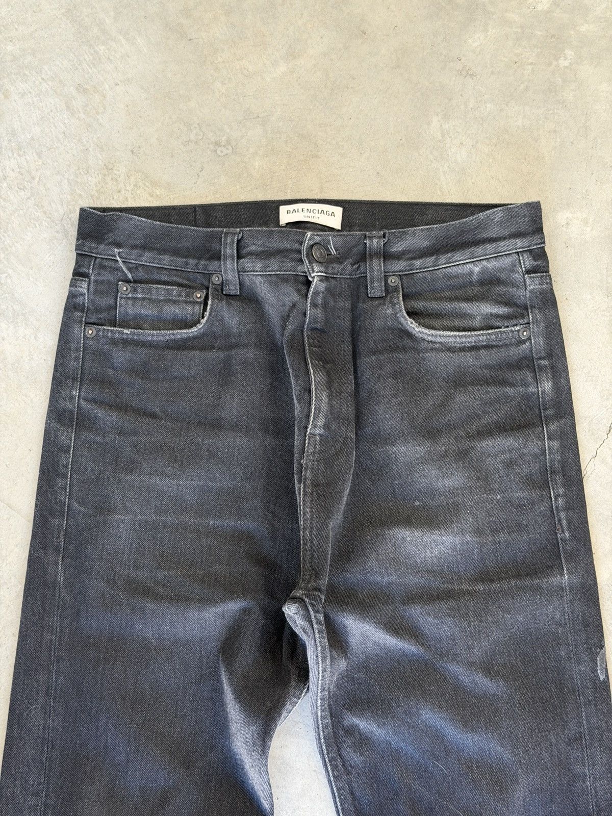 Balenciaga Balenciaga black lost tape denim Size US 34 / EU 50 - 3 Thumbnail