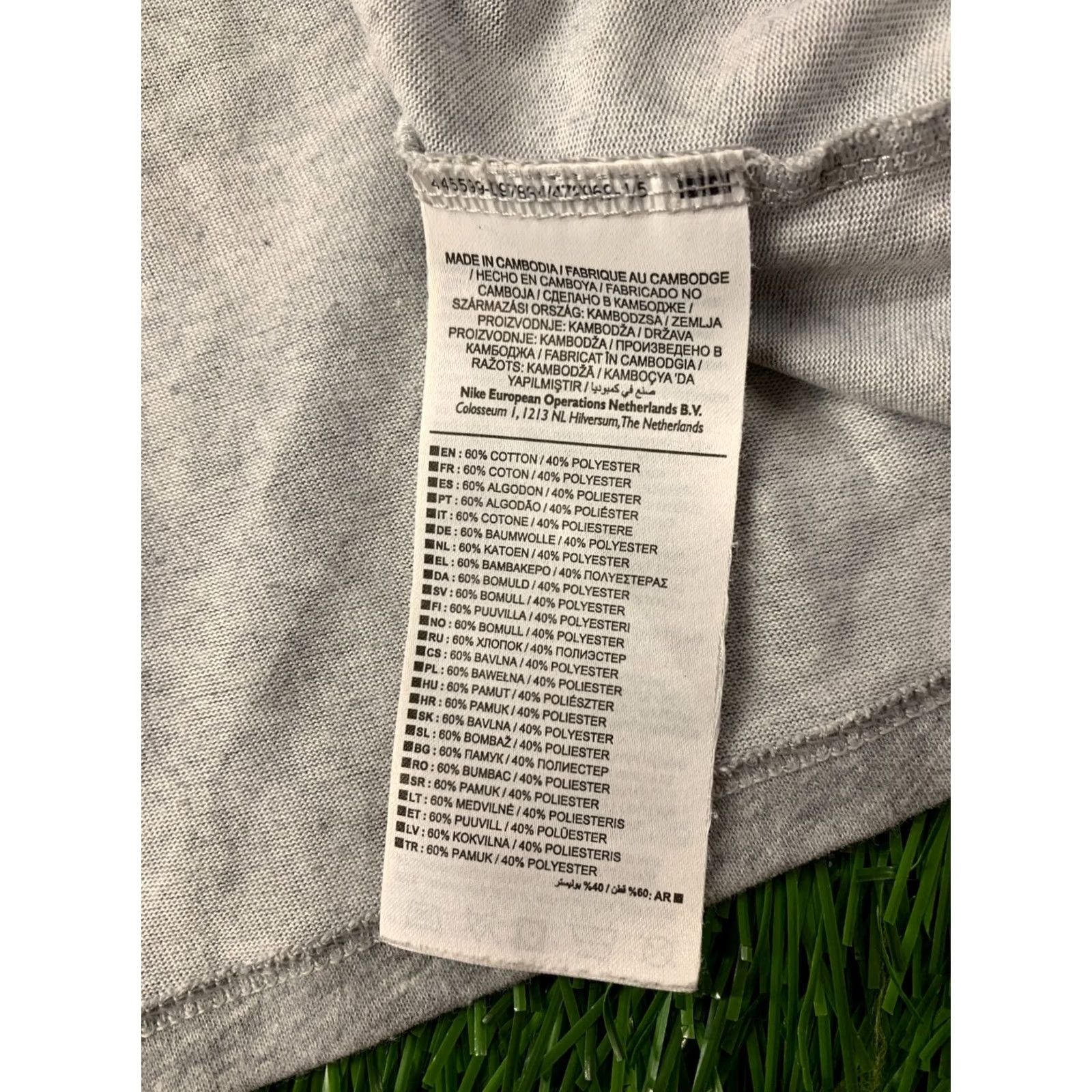 Nike NIKE DRI-FIT ORIGINAL 2018 MEN TRAINING SHIRT JERSEY TEE XXL Gray Nike Dri-Fit Training Jersey Tee Short Sleeve Crew Neck Men XXL 2018 Sports CrossFit Size US XXL / EU 58 / 5 - 7 Thumbnail