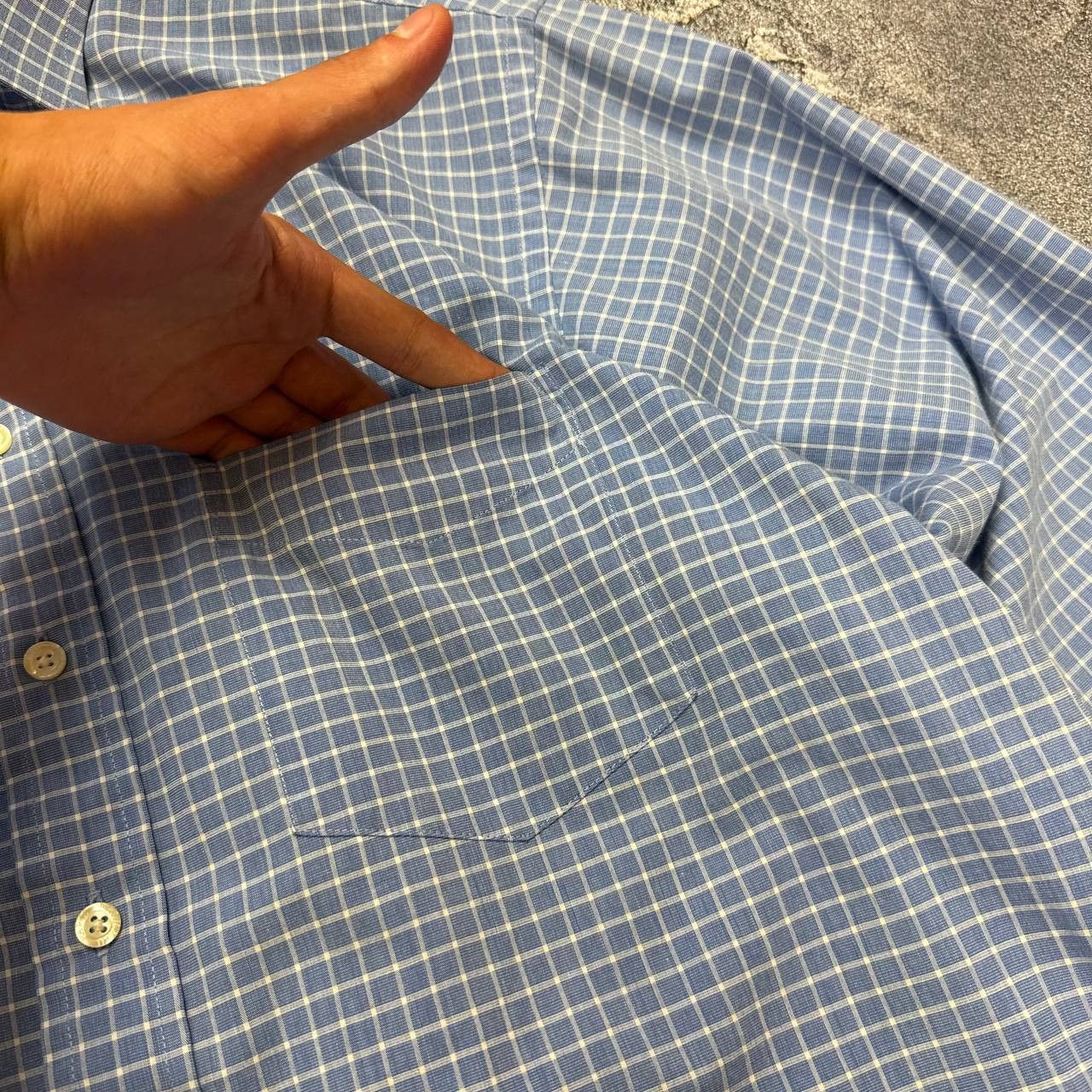 Balmain 👔 Vintage 90s Balmain shirt Luxury button up Size US L / EU 52-54 / 3 - 6 Thumbnail