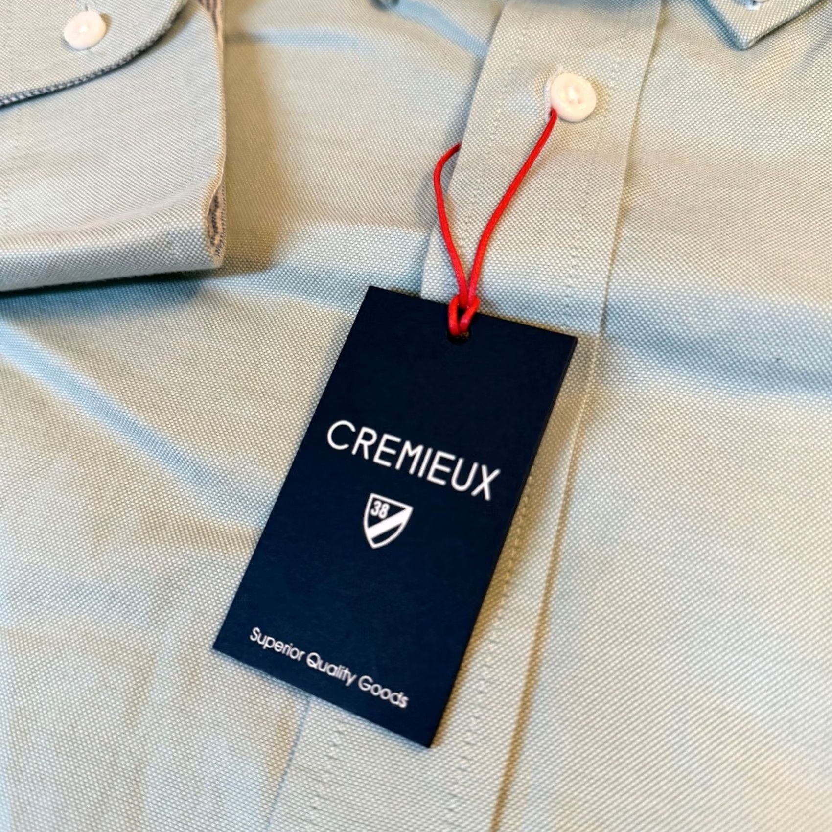 Cremieux Cremieux Button Down Shirt Mens XXL Sage Green Stretch Cotton Oxford NWT Size US XXL / EU 58 / 5 - 4 Thumbnail