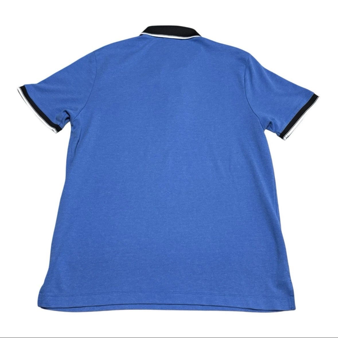 Karl Lagerfeld Karl Lagerfeld Paris Half Zip Polo Shirt Mens Large Blue Size US L / EU 52-54 / 3 - 4 Thumbnail