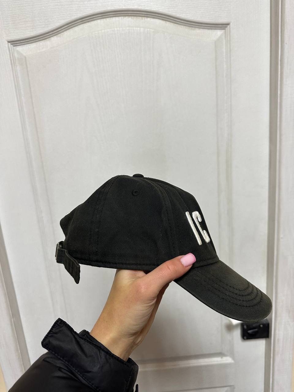 Dsquared2 Dsquared2 cap distressed black color hat d2 cyber punk opium Size ONE SIZE - 2 Thumbnail