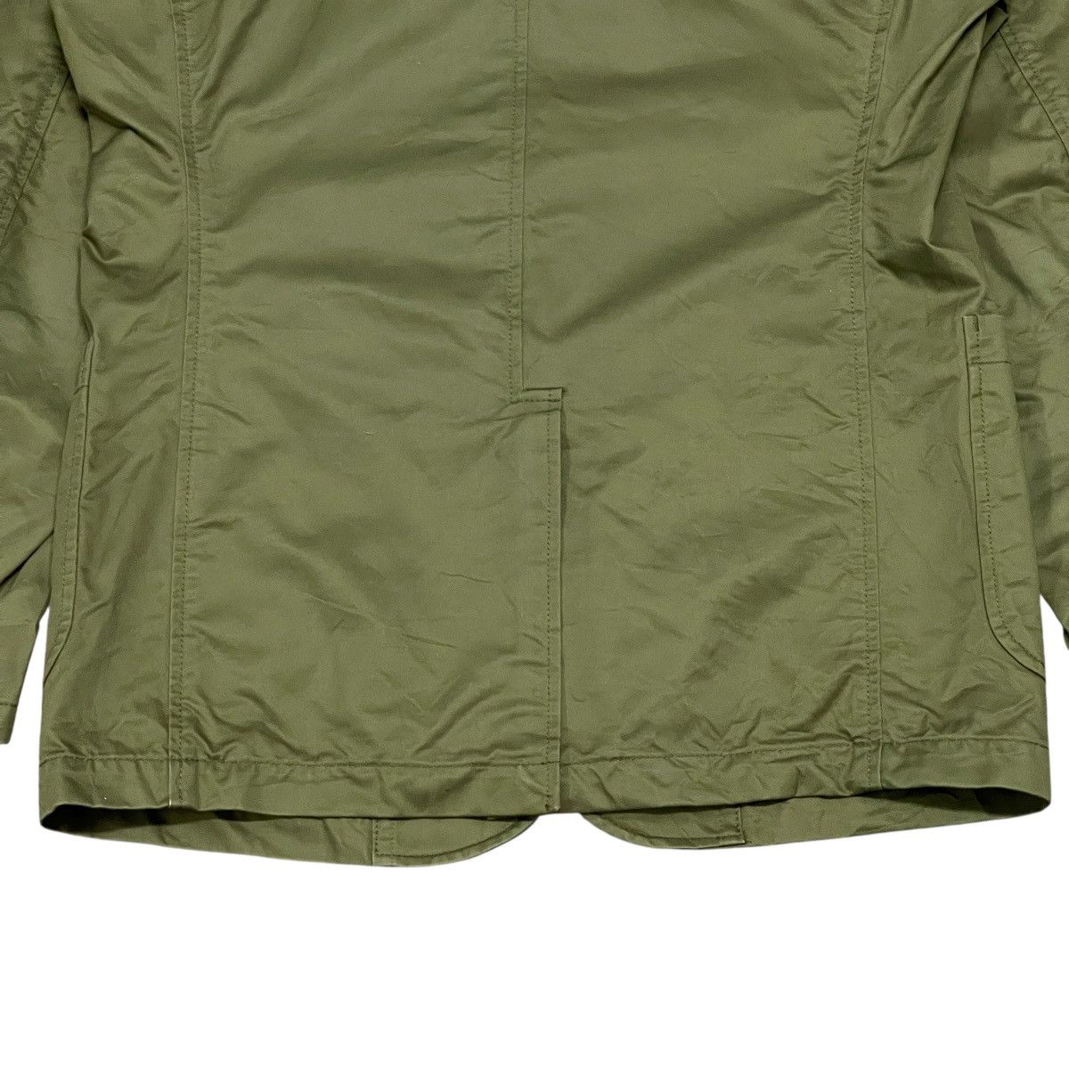 Beams Plus Vintage Beams Plus Single Breasted Olive Green Blazer Jacket Size US M / EU 48-50 / 2 - 13 Thumbnail