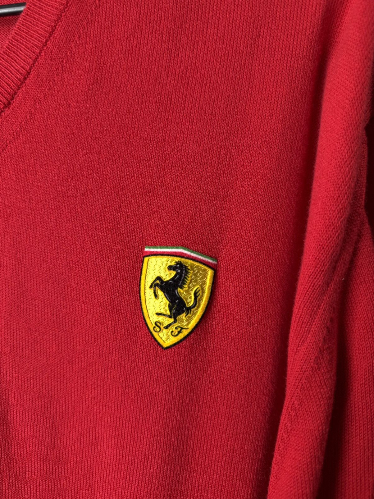 Ferrari Vintage Ferrari Racing Sweater Shell Size US L / EU 52-54 / 3 - 3 Thumbnail
