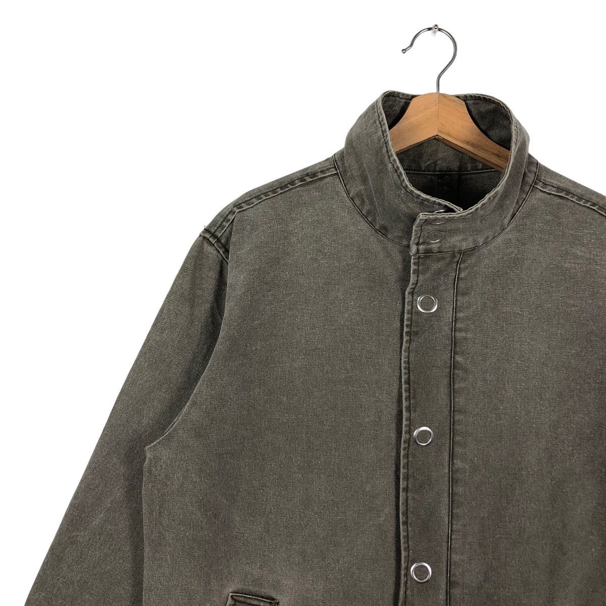 Japanese Brand 🔥Work Jacket Button Snap Spinash Issey Miyake Size US L / EU 52-54 / 3 - 6 Thumbnail