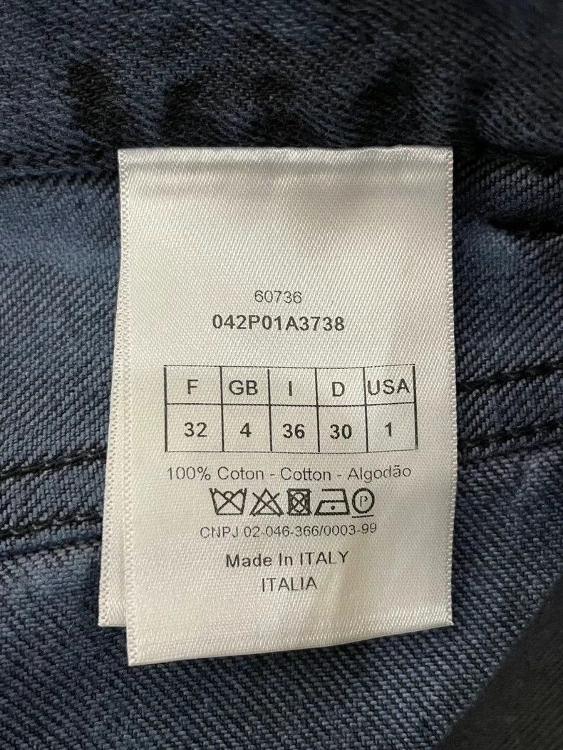 Dior Dior Dark tie-dyed jeans Size 42" / US 20 - 5 Thumbnail