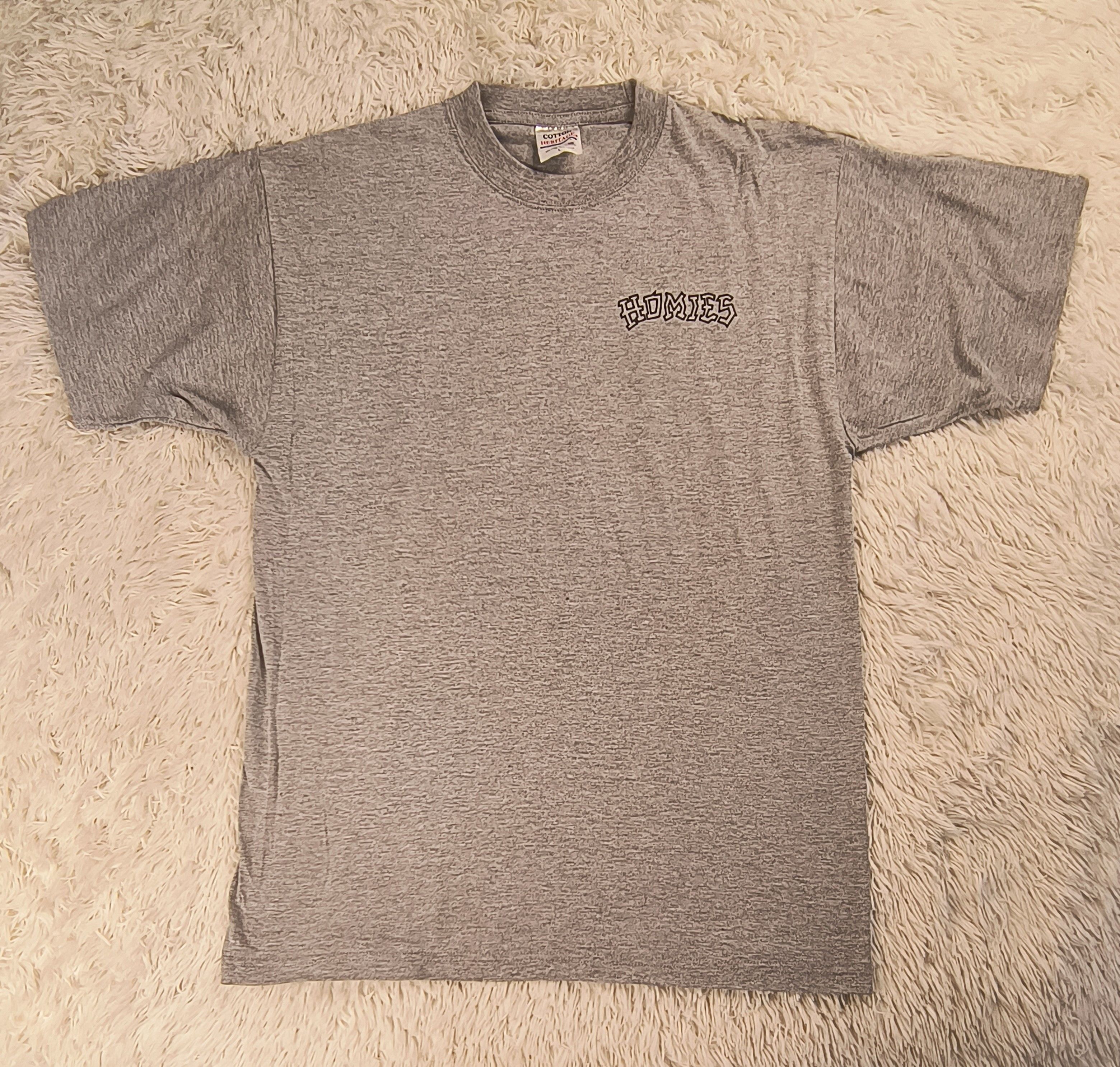 Vintage Vintage homies 8 ball clown 90s tee Size US L / EU 52-54 / 3 - 3 Thumbnail