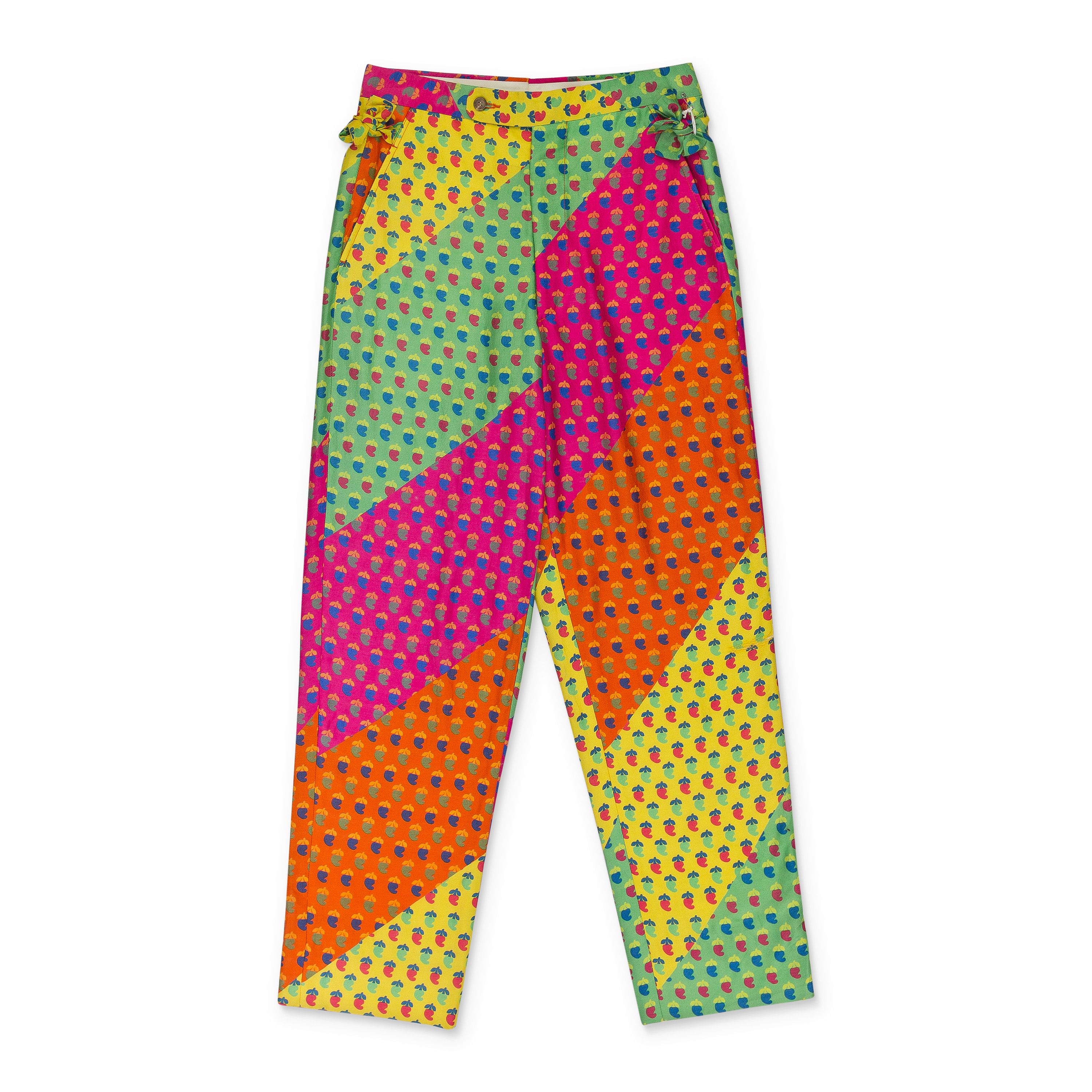 Bode MULTICOLOR SUMMER PAISLEY PANTS SIZE 30 Size US 30 / EU 46 - 1 Thumbnail