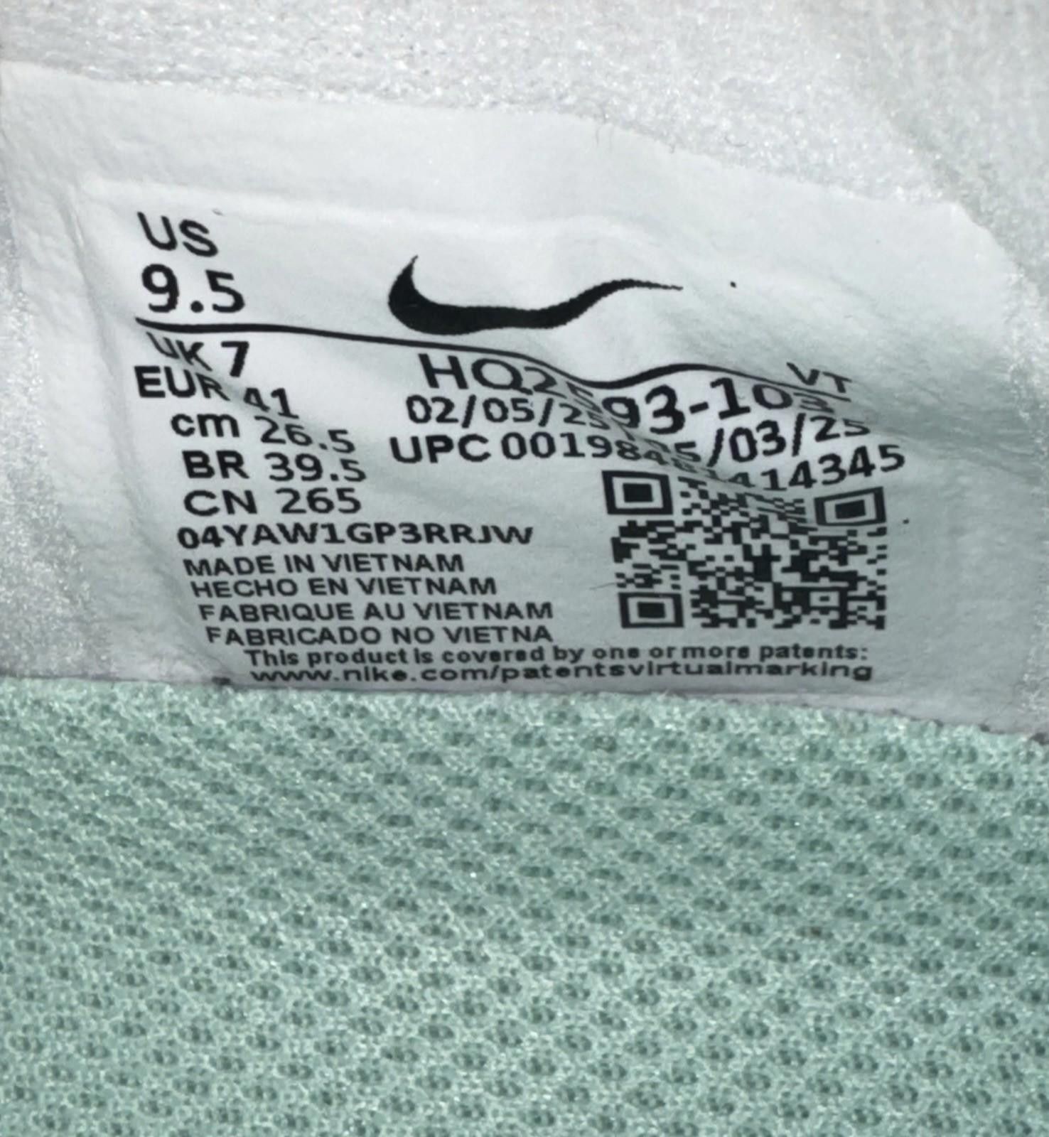 Nike Size 9.5 - Nike Pegasus Premium White Mint Foam W Size US 9.5 / IT 39.5 - 7 Thumbnail