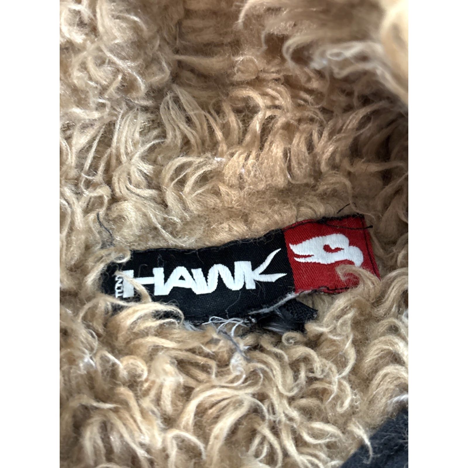 Vintage VINTAGE Tony Hawk Hoodie Zip Sweatshirt Mens L Black Heavyweight Hooded Sherpa Lined Full Zip Front Size US L / EU 52-54 / 3 - 4 Thumbnail