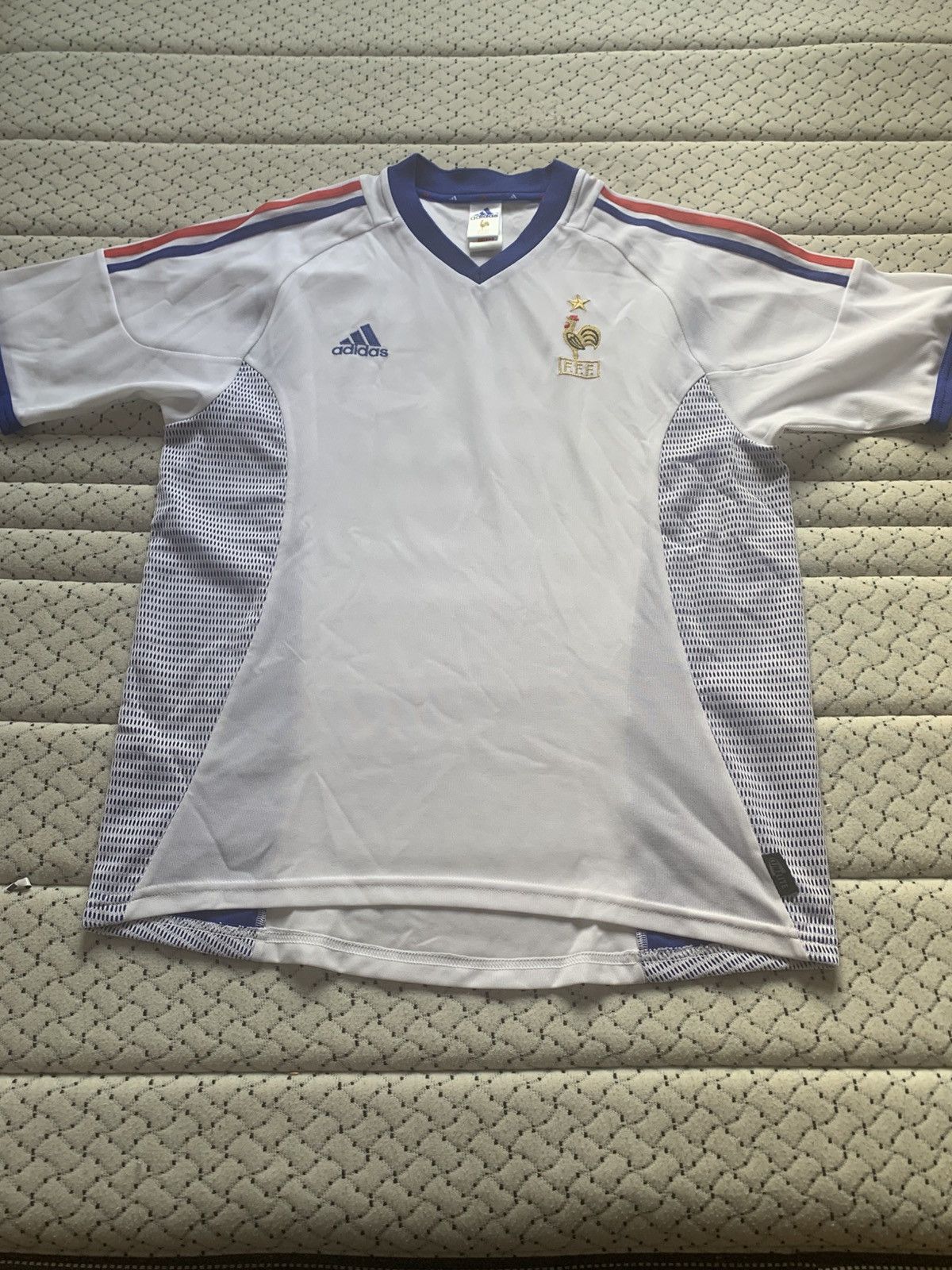 Adidas France Jersey Size US M / EU 48-50 / 2 - 1 Thumbnail