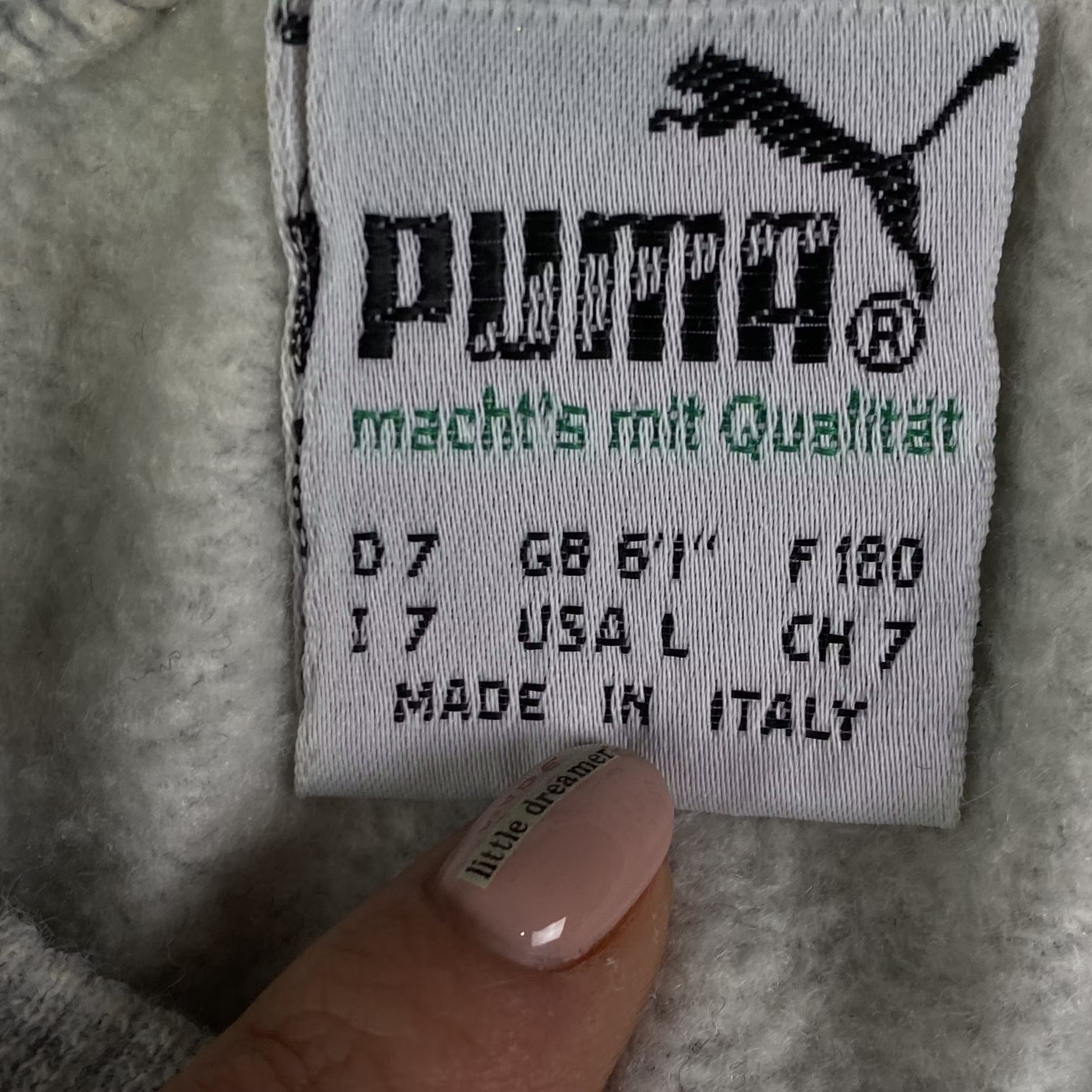 Puma × Vintage Mens Sweatshirt Puma Vintage Big Logo Size L Size US L / EU 52-54 / 3 - 7 Thumbnail