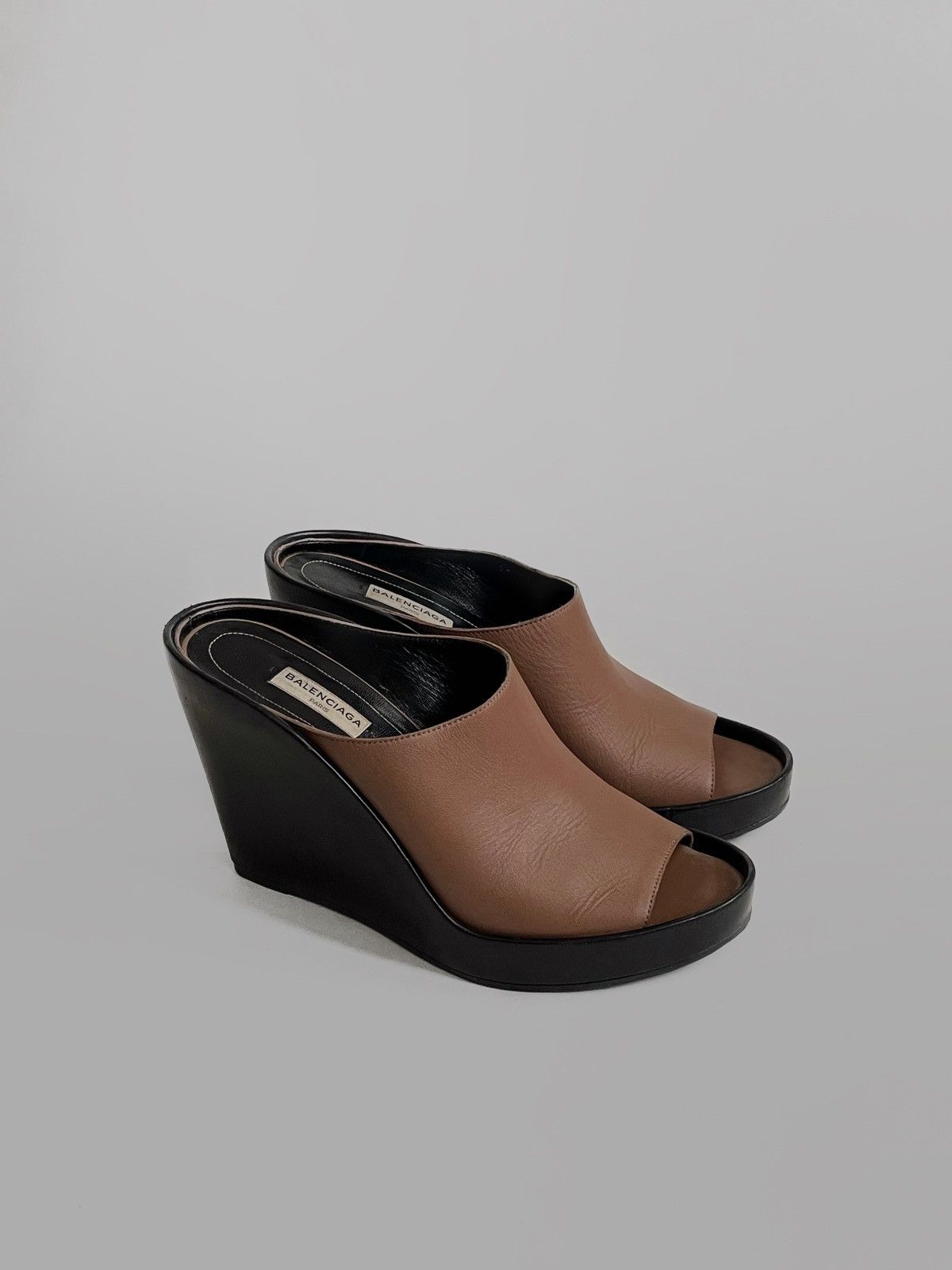 Balenciaga Balenciaga Paris platform mules Size US 9 / IT 39 - 8 Thumbnail