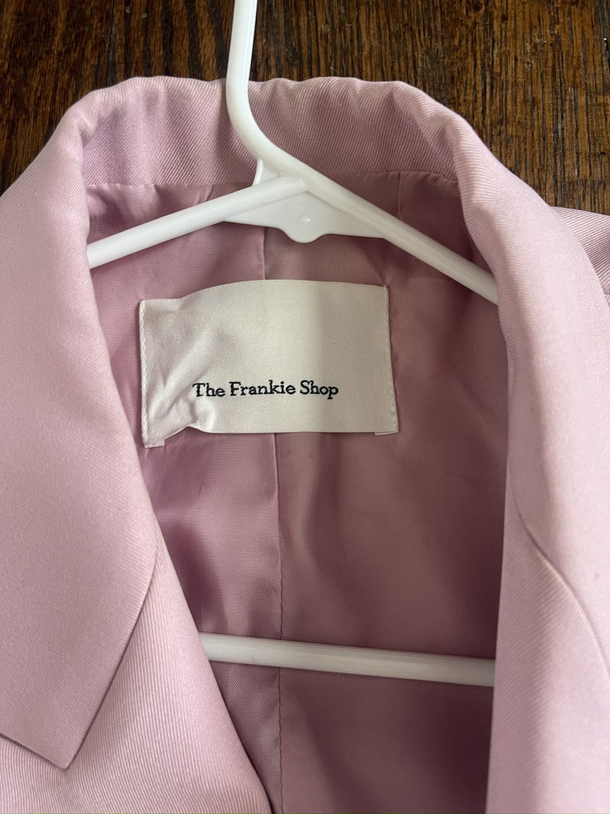 Other The Frankie Shop Men’s Pink Double Breasted Blazer Size 42R - 7 Thumbnail