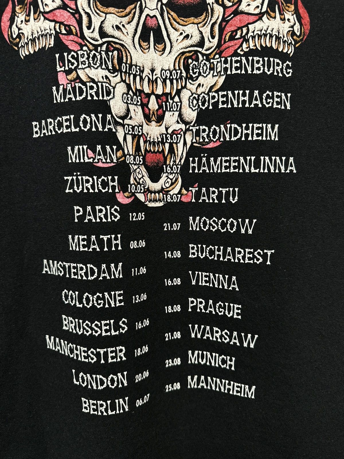 Metallica Metallica Tour Vintahe Band Tee Rock Rare T-shirts Rare Size US L / EU 52-54 / 3 - 9 Thumbnail
