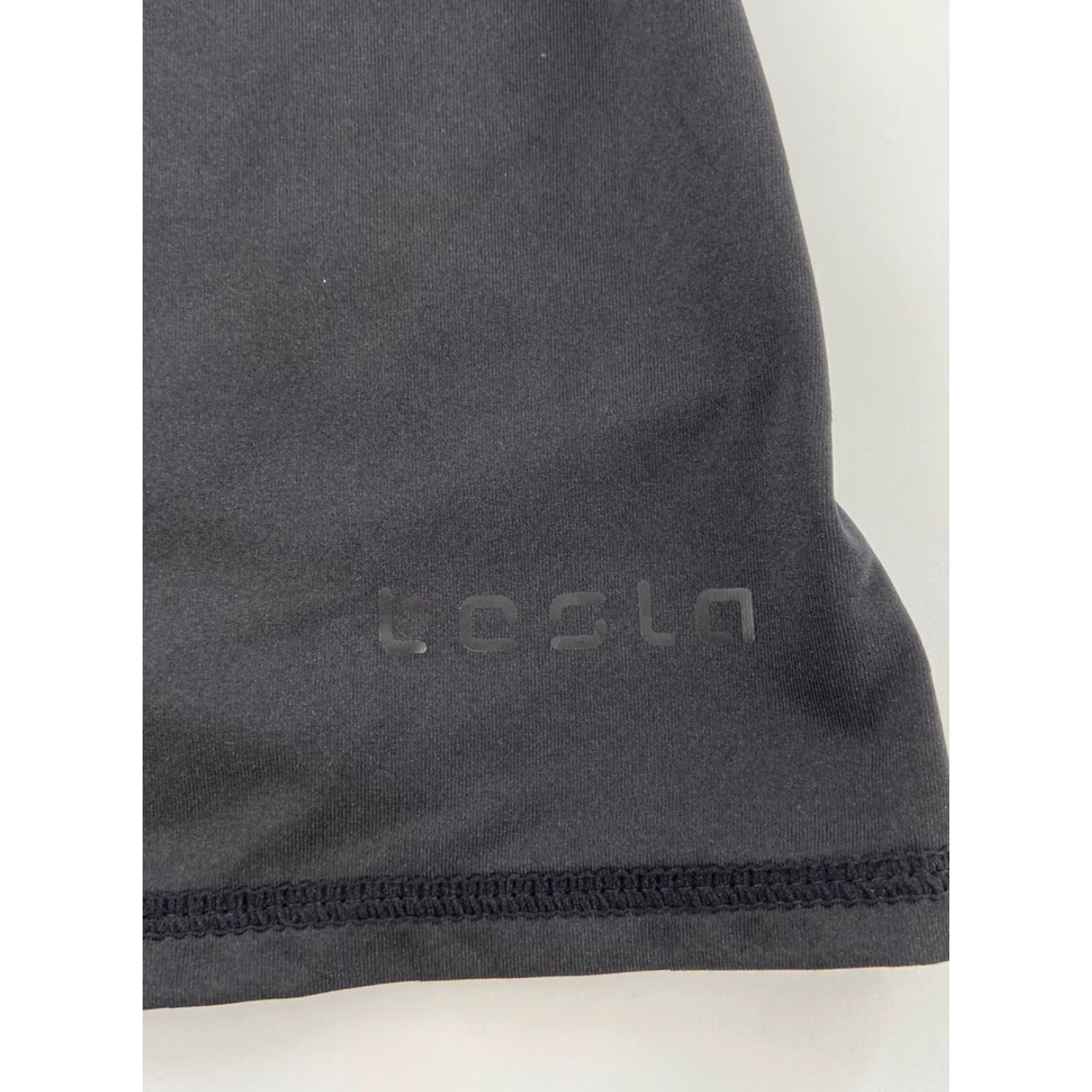 Logo 7 Tesla Shirt Womens Small Black Athletic Racerback Tank Top Active Logo Tee Size S / US 4 / IT 40 - 3 Thumbnail