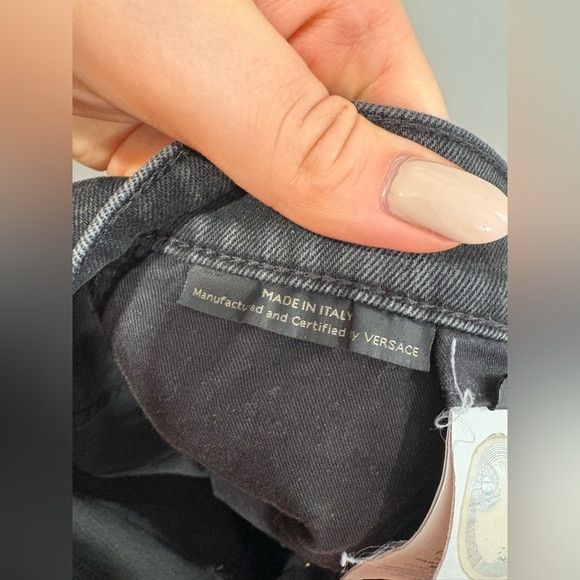 Versace Versace -Woman’s Black Jeans Size 31" - 7 Thumbnail