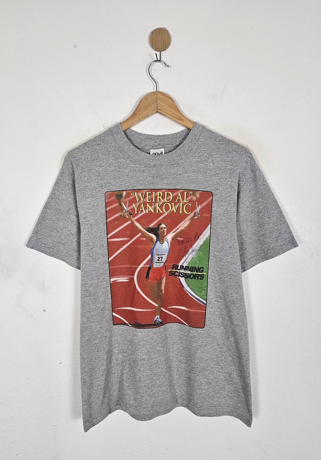 Band Tees Vintage Weird Al Yankovic Touring with Scissors tour shirt Size US M / EU 48-50 / 2 - 1 Thumbnail