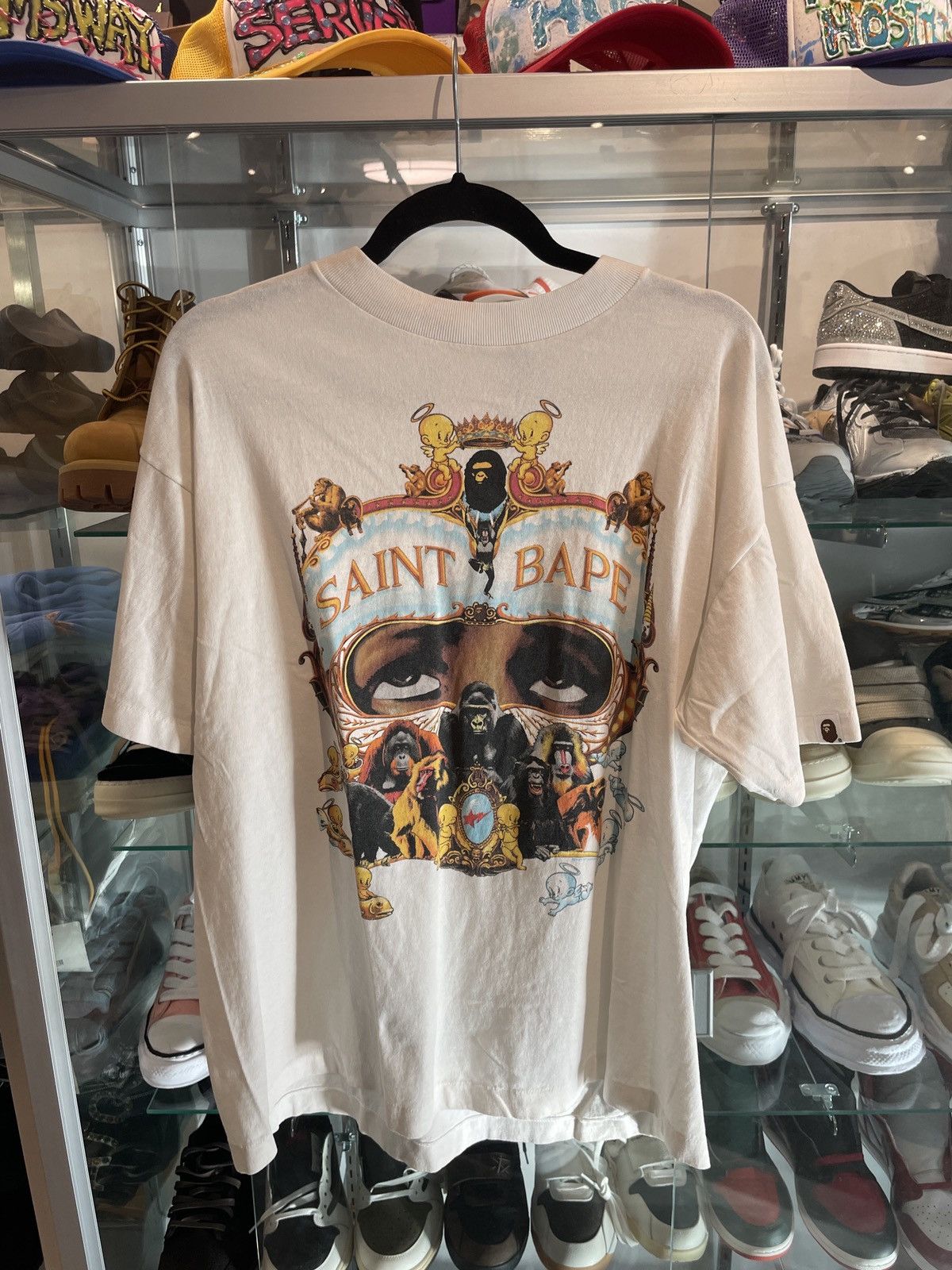 Bape × Saint Michael Saint Michael x Bape Generation T-Shirt | Grailed