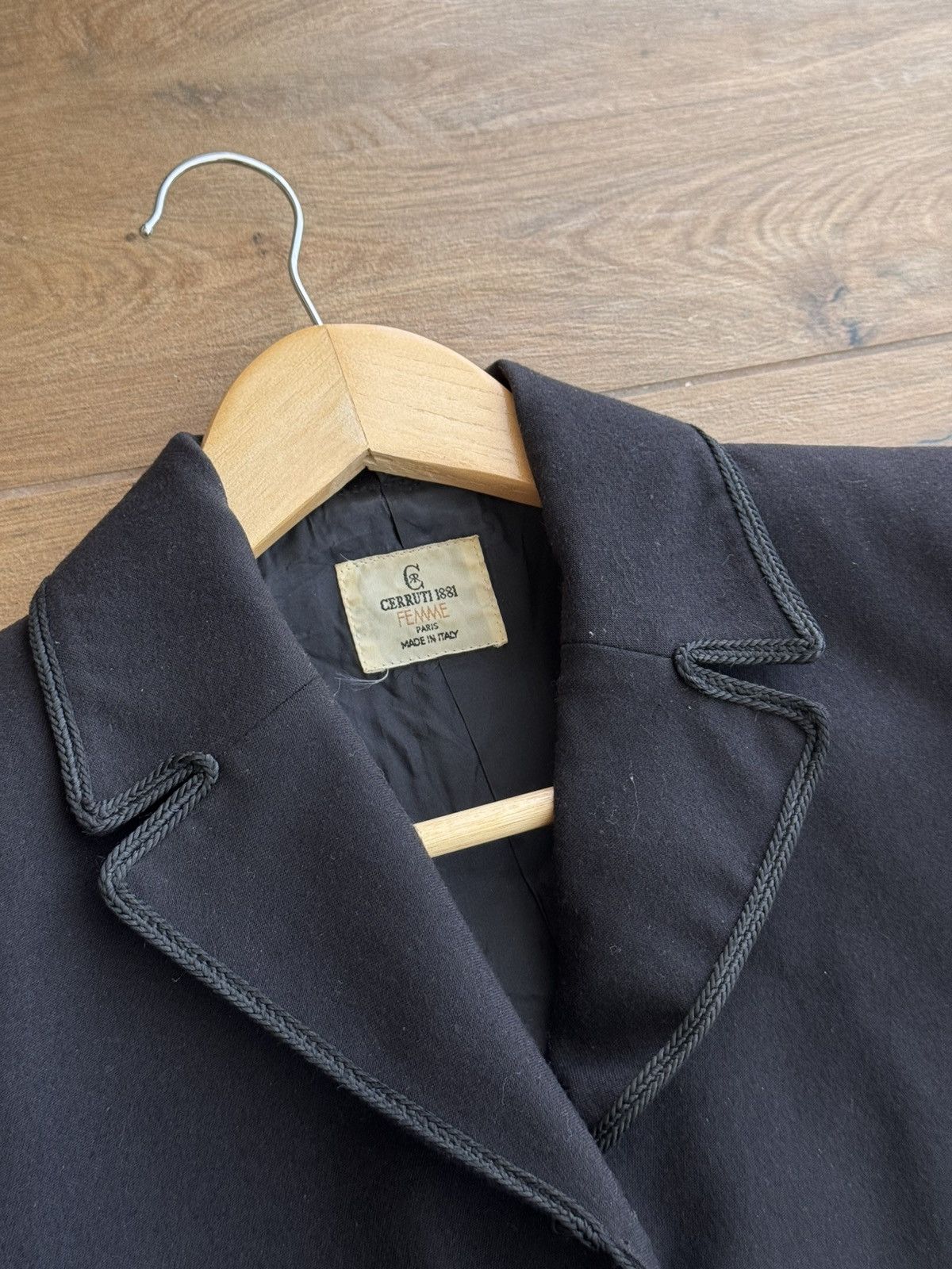 Cerruti 1881 × Vintage Vintage Cerruti 1881 Paris Femme Luxury Blazer Size M / US 6-8 / IT 42-44 - 11 Thumbnail
