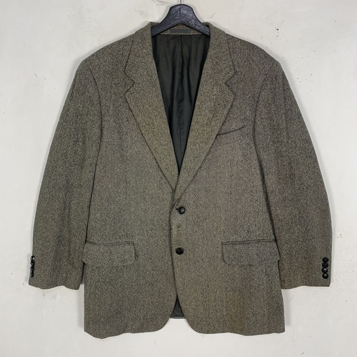 Burberry Vintage Distressd Burberry London Silk&wool Luxury Coat Size US M / EU 48-50 / 2 - 2 Thumbnail