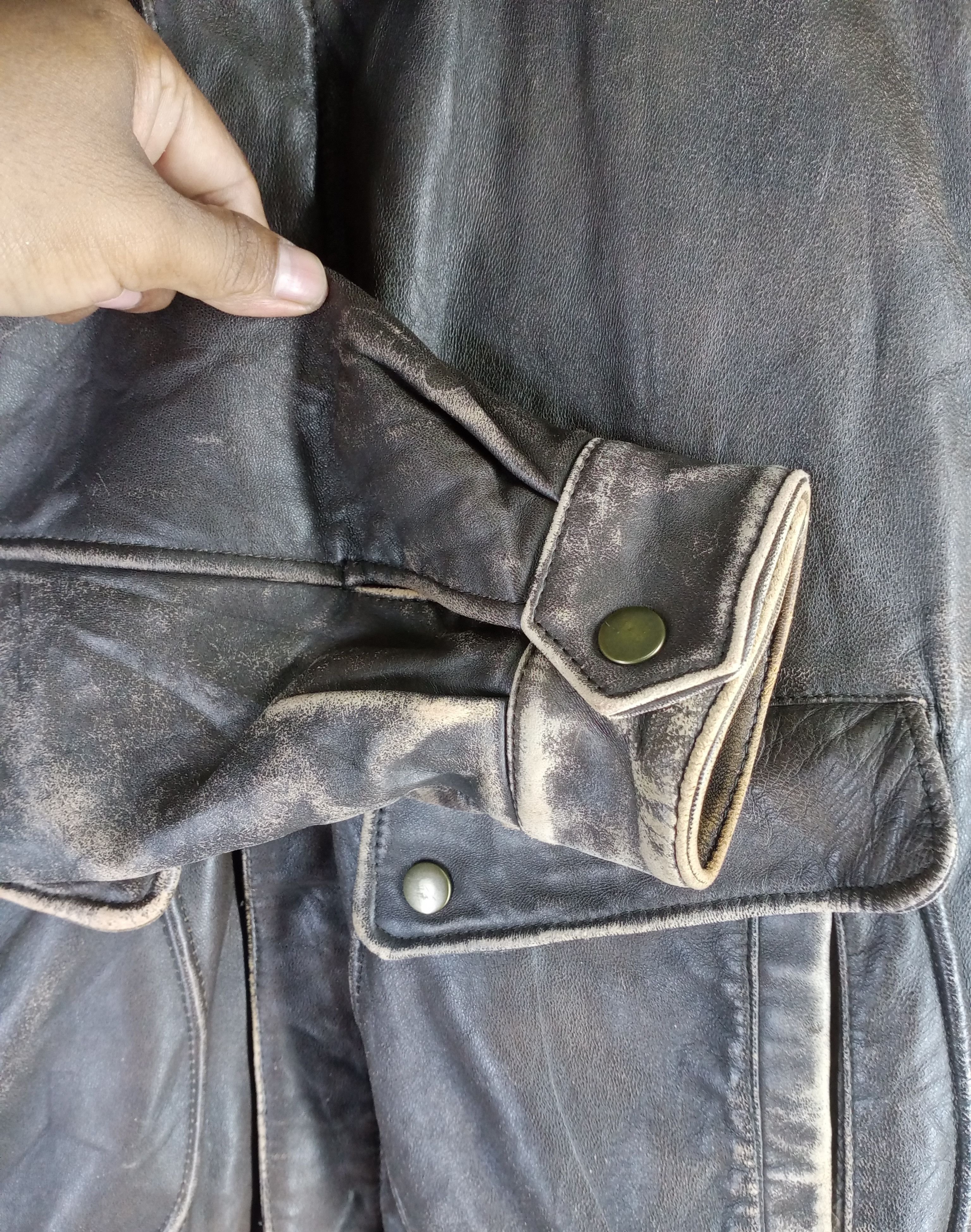 Other 1990 Type A-2 US Army Air Forces Sheepskin Leather Jacket Size US M / EU 48-50 / 2 - 5 Thumbnail