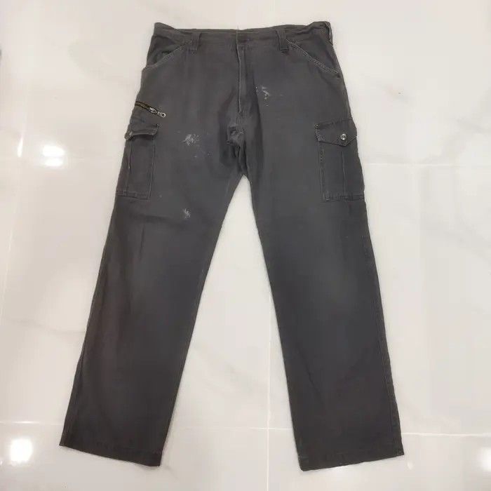 Japanese Brand JAPANESE BRAND FADED CARGO PANTS Size US 34 / EU 50 - 1 Thumbnail