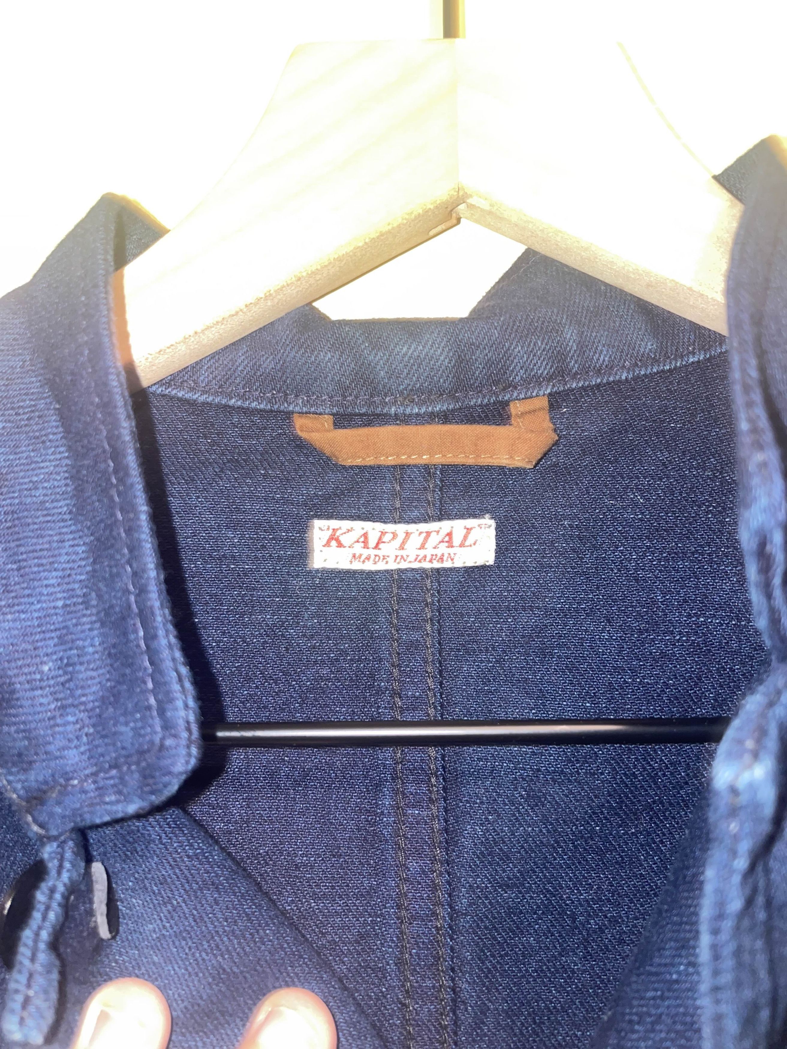 Kapital KAPITAL Indigo Coverall Jacket Size US XS / EU 42 / 0 - 3 Thumbnail