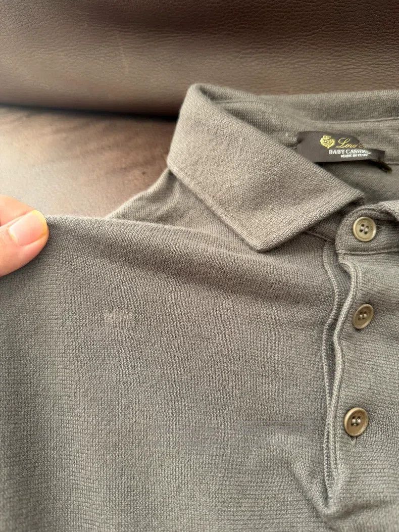 Loro Piana Loro Piana Baby Cashmere Polo Size US M / EU 48-50 / 2 - 7 Thumbnail